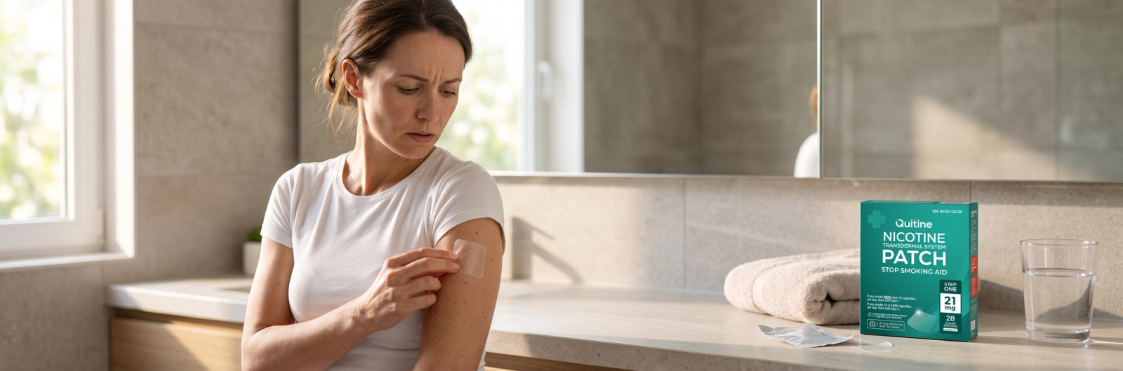 The most common mistakes when using nicotine patches - Quitine