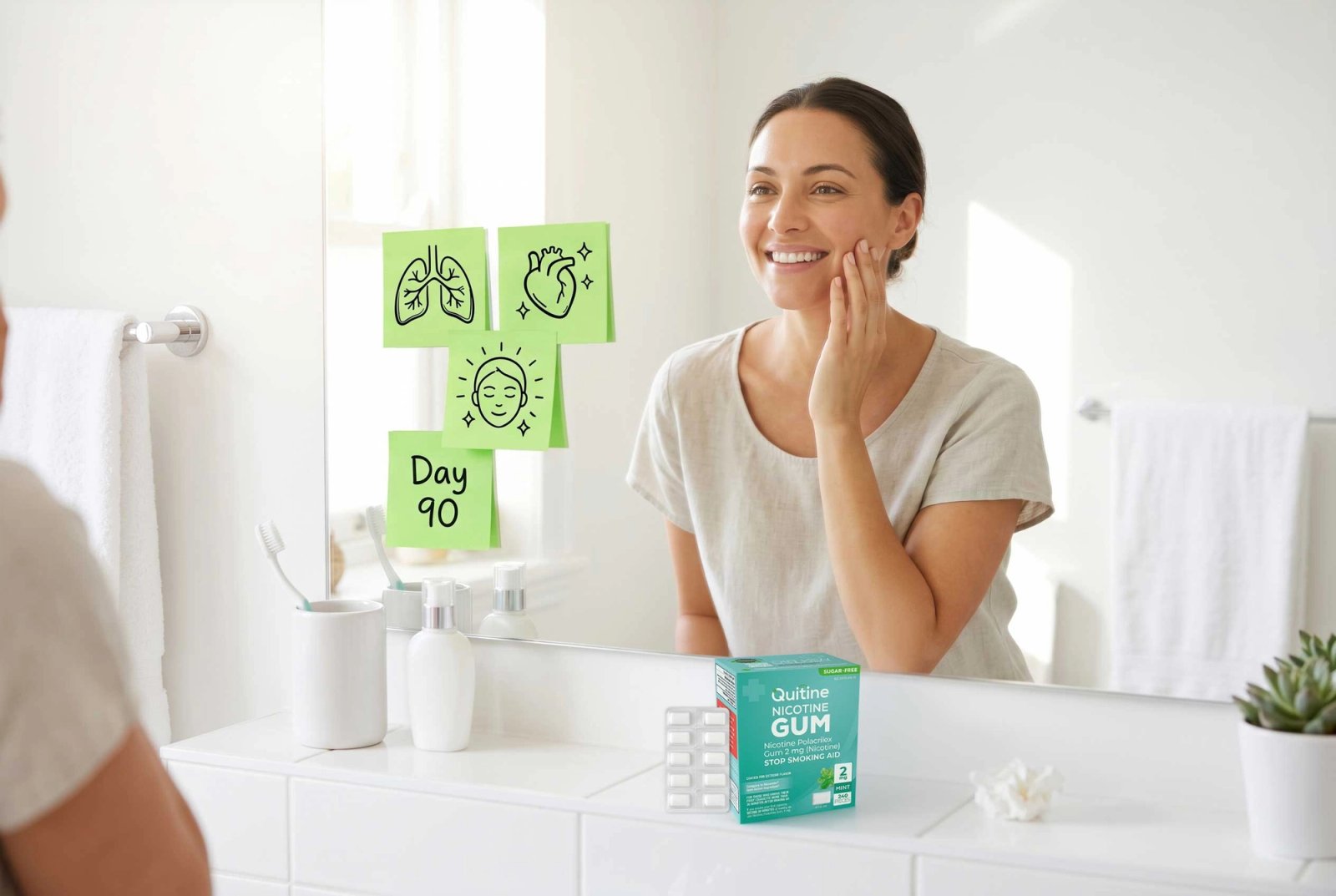 How Quitting Smoking for 90 Days Improves Your Lungs, Heart, and Skin - Quitine
