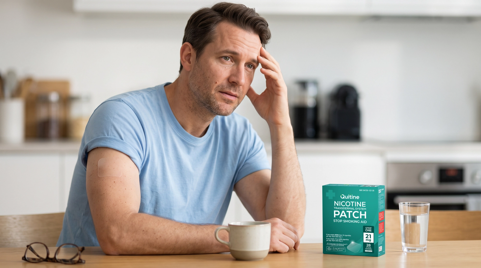 Can nicotine patches cause headaches and dizziness?