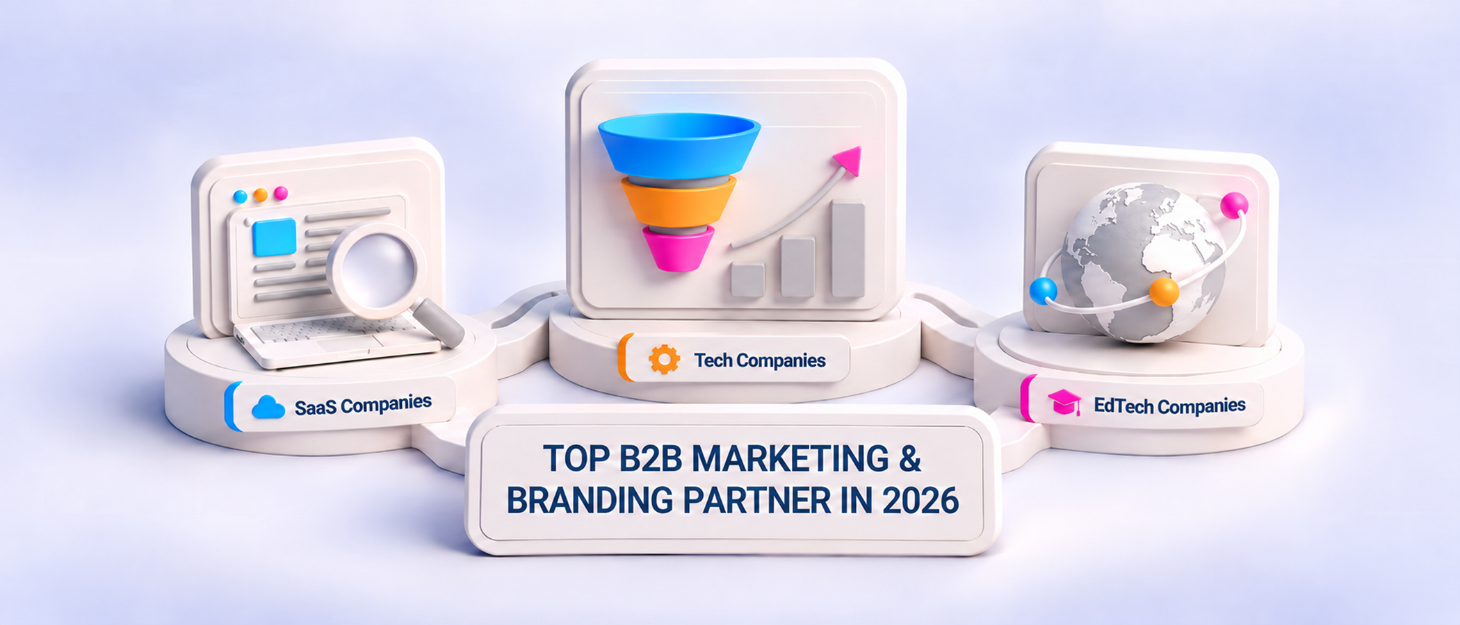Top B2B Marketing and Branding Partners for SaaS, Tech and EdTech Companies in 2026