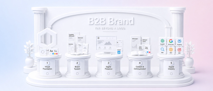What Does a Complete B2B Brand Identity Actually Include?