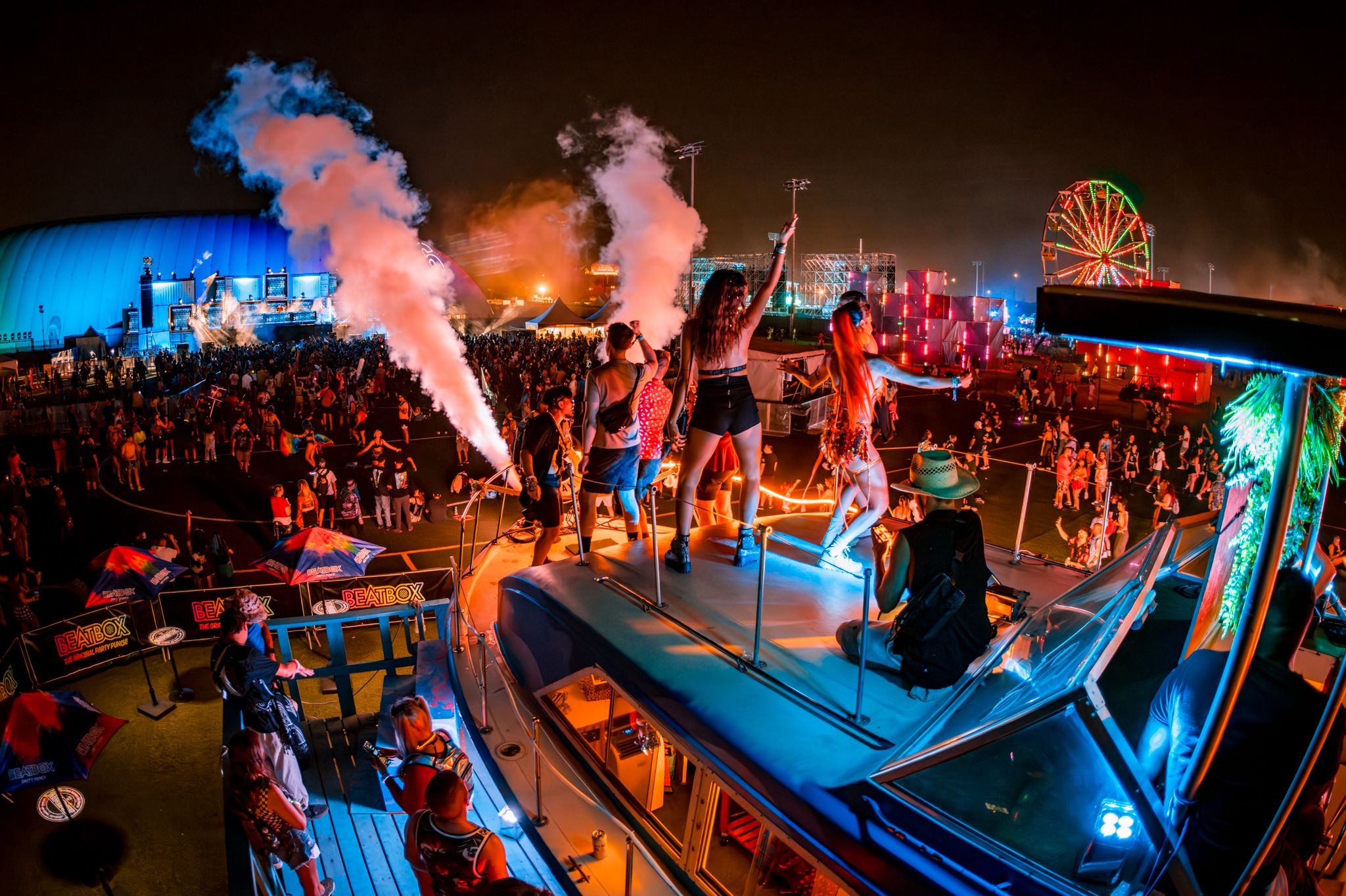 NCMF Yacht club at North Coast Fest