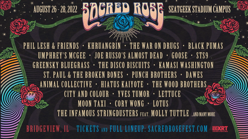 Sacred Rose 2022 lineup