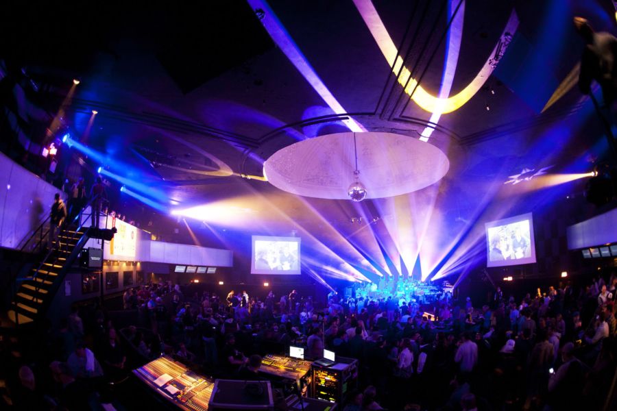 Park West Chicago with crowd