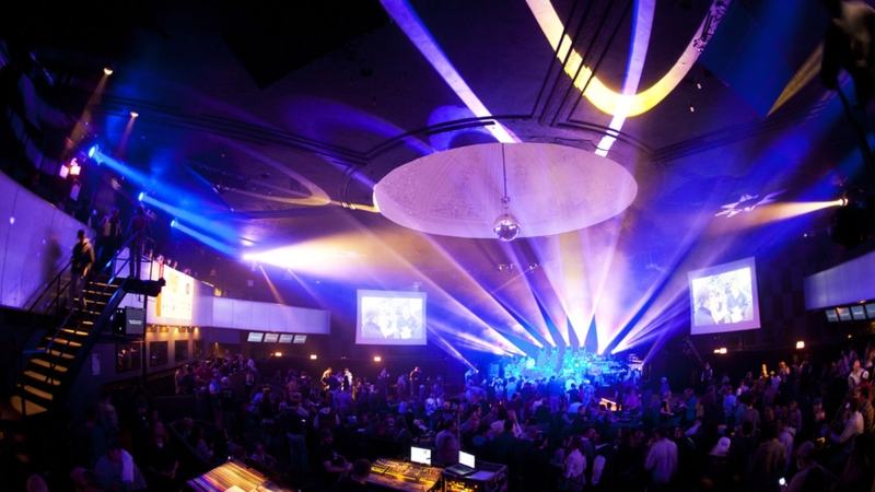 Park West Chicago with crowd