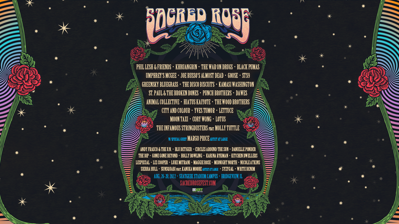 Sacred Rose 2022 lineup
