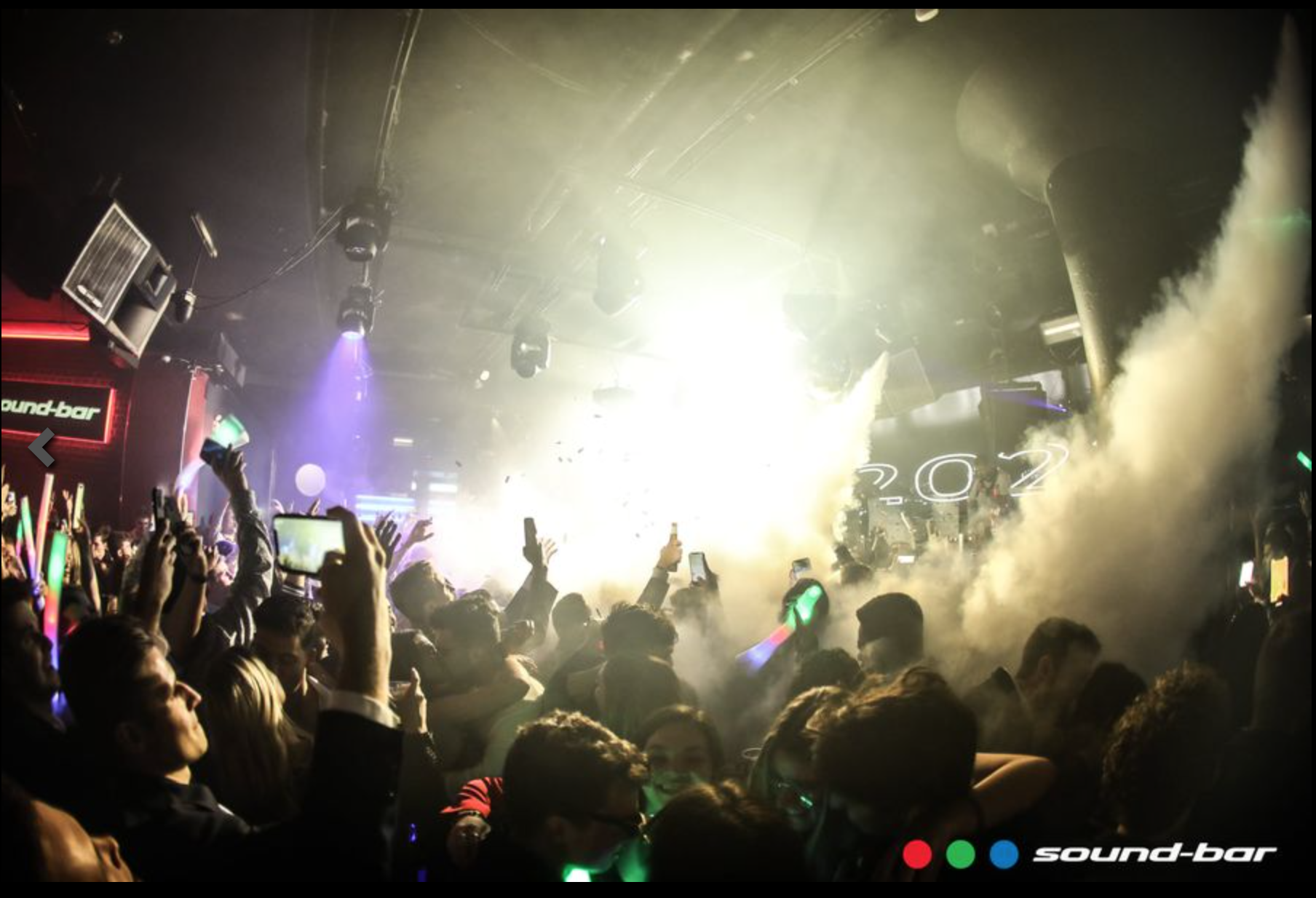 Sound-bar Chicago New Years Eve