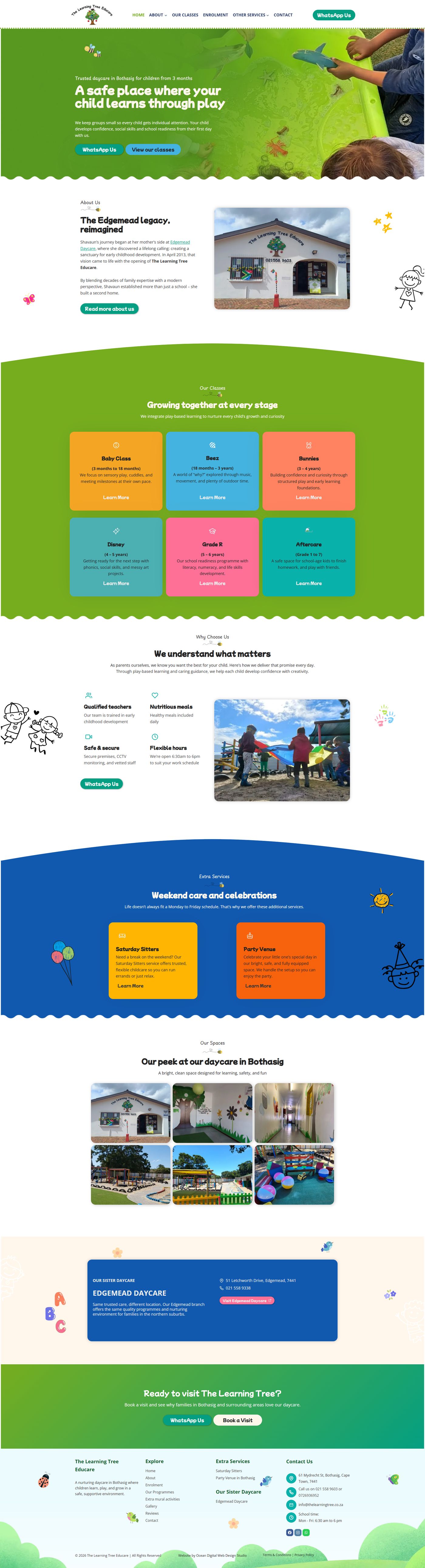 The Learning Tree website homepage