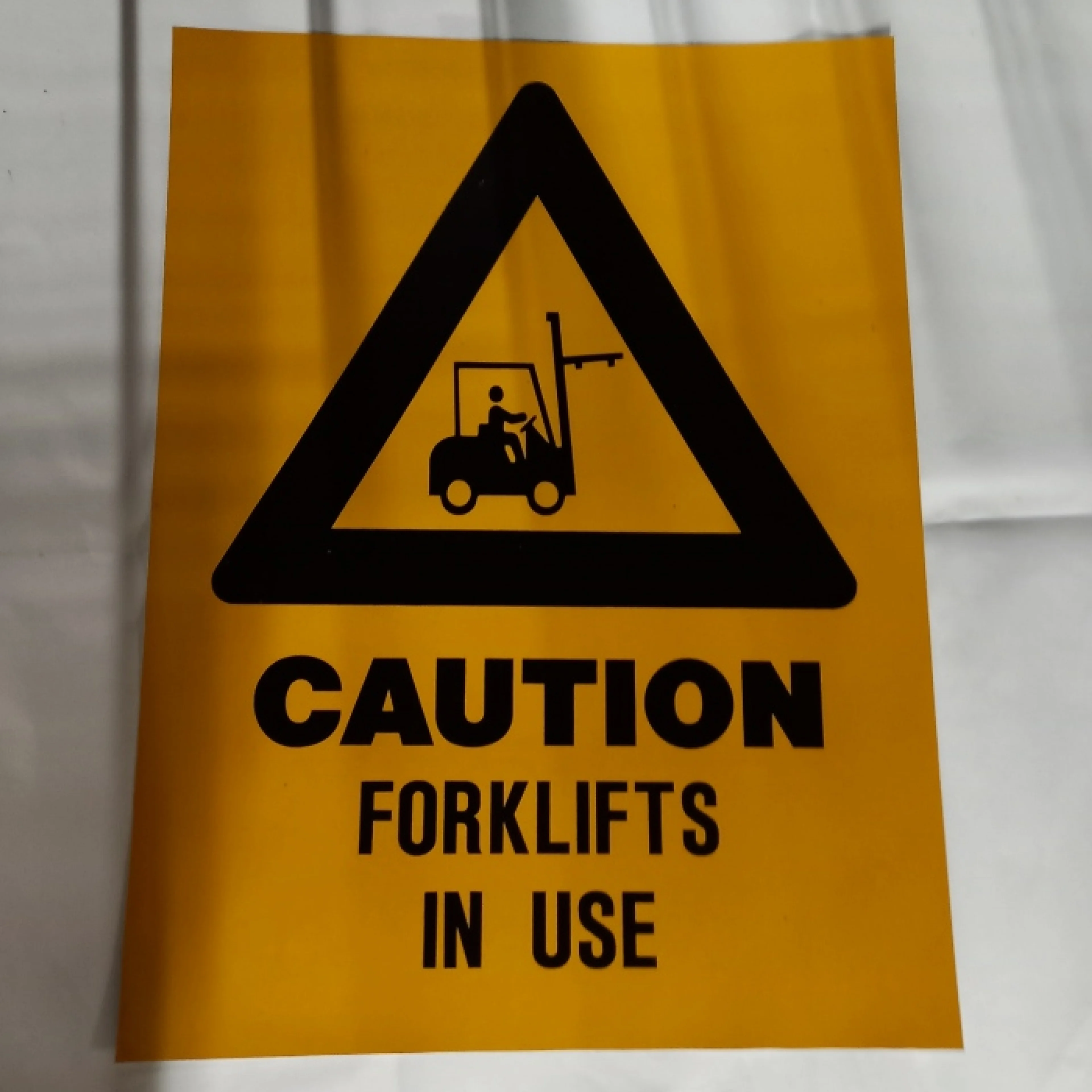 Truck and Road Signs - Caution