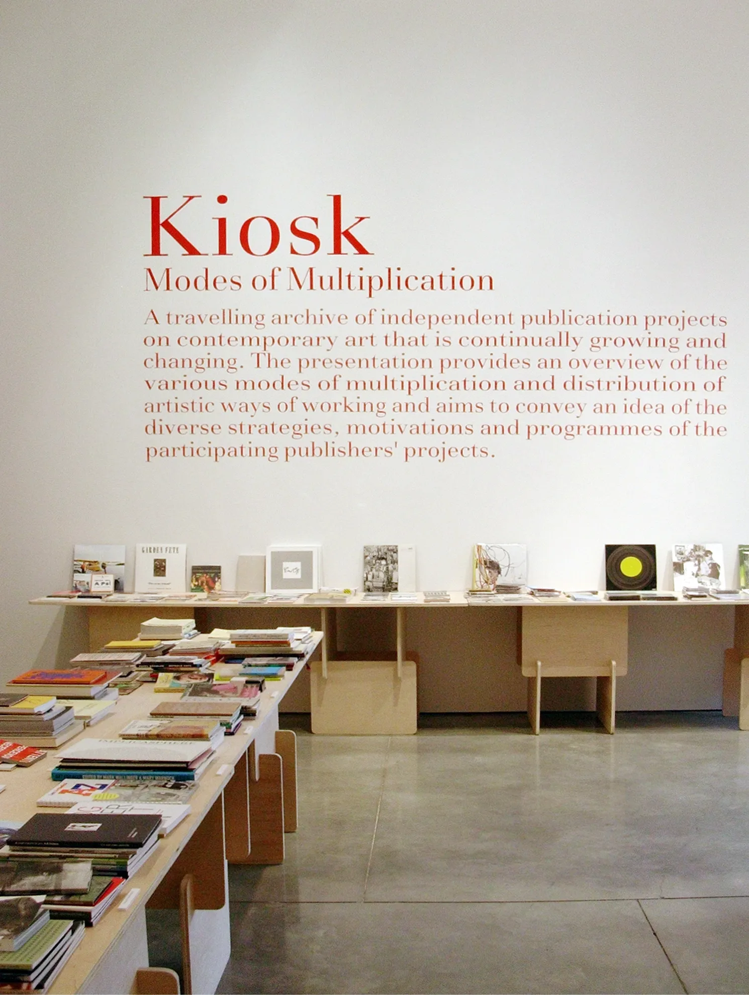 Kiosk Exhibition