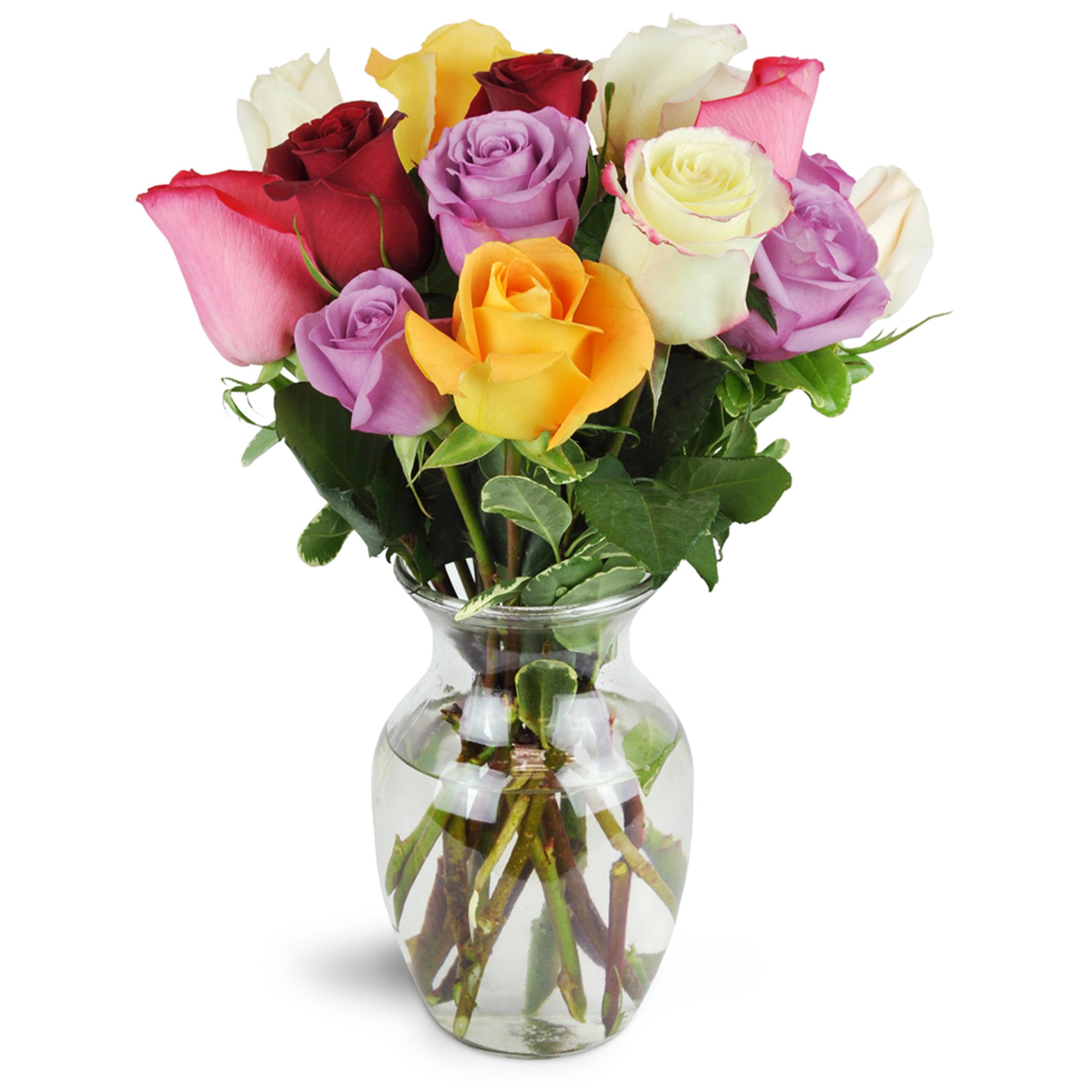 Rose Flower arrangement to showcase roses