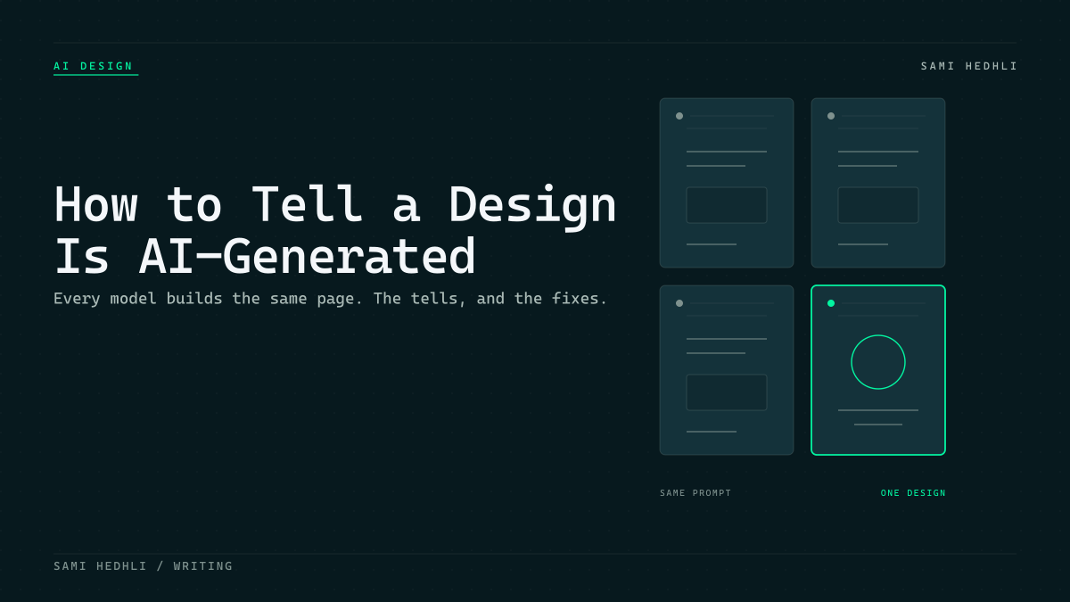 AI-Generated Design: How to Tell (and How to Fix It) article cover