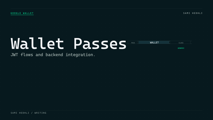 Editorial cover for google wallet passes api implementation