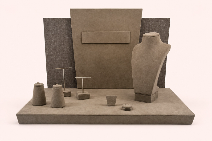 Alcantara display case