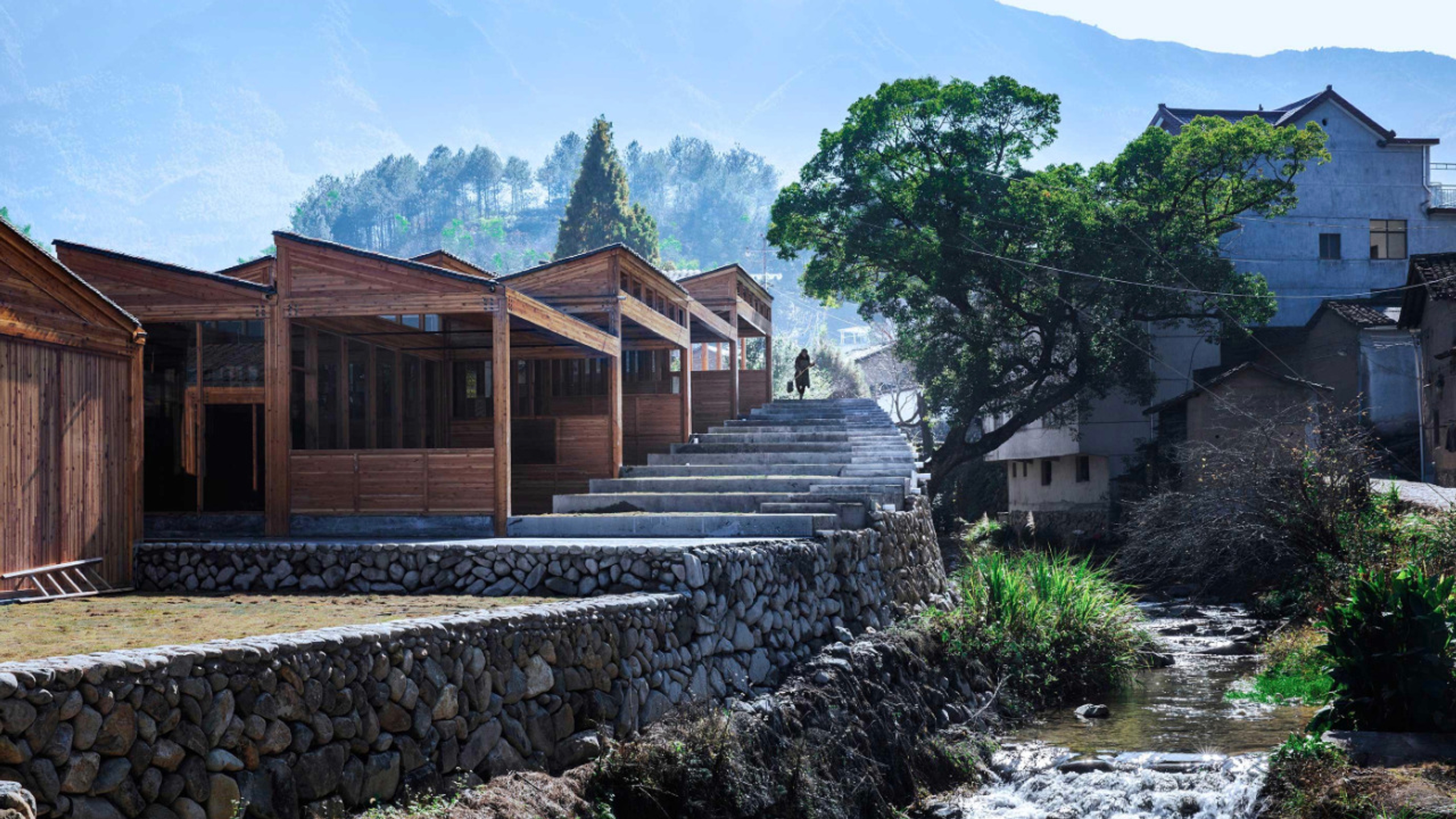 Fabrique de tofu dans le village de Caithai, © Wang Ziling