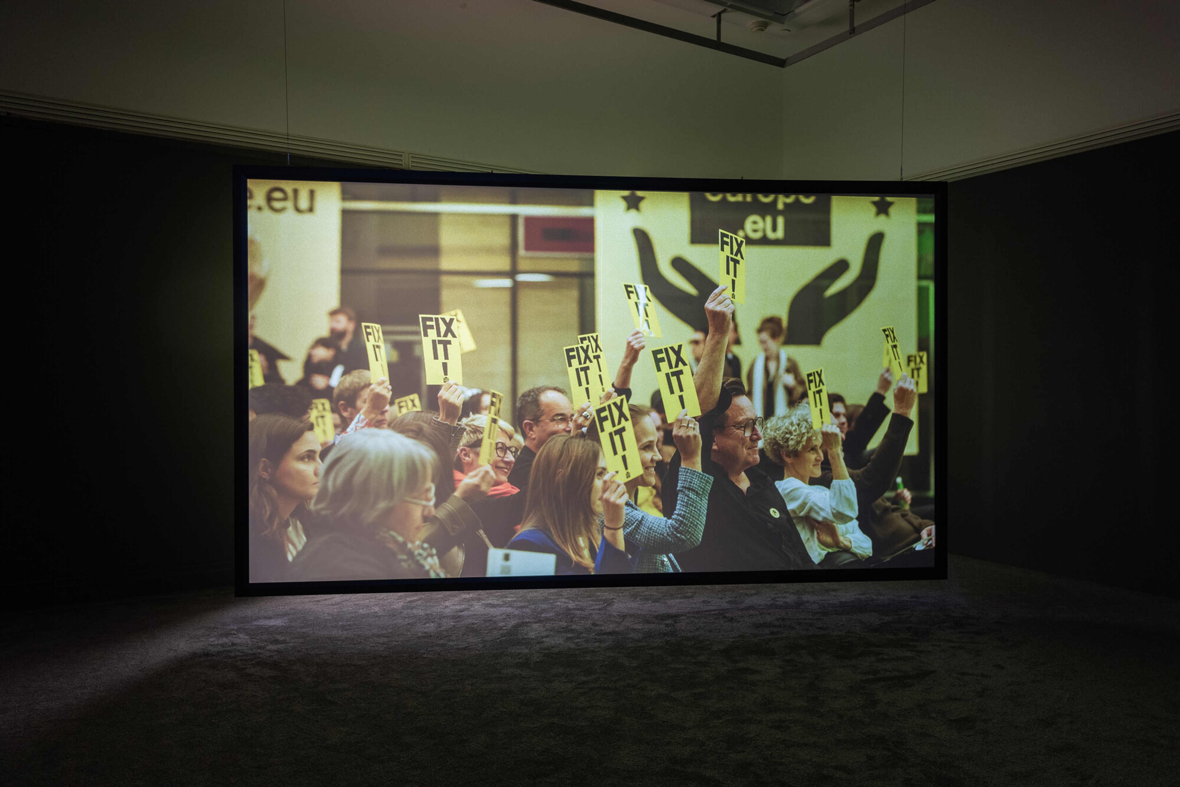« To Build Law », Installation view, CCA, 2024 ©Matthieu Brouillard/CCA