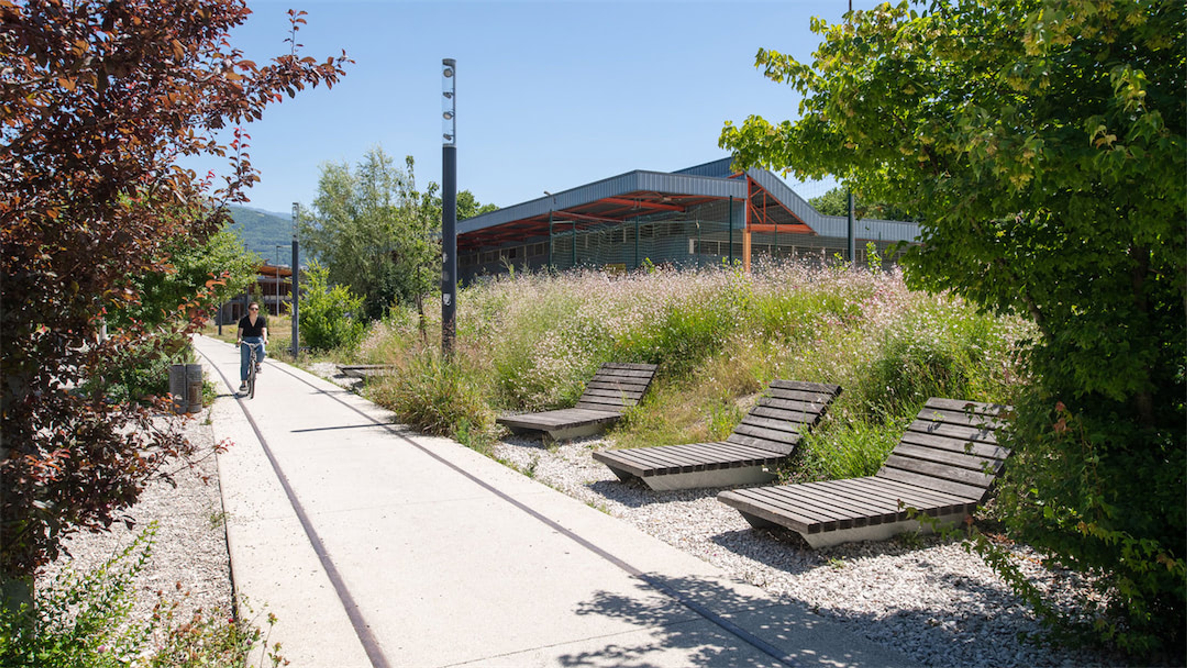 Parc Flaubert à Grenoble, © Martin Argyroglo