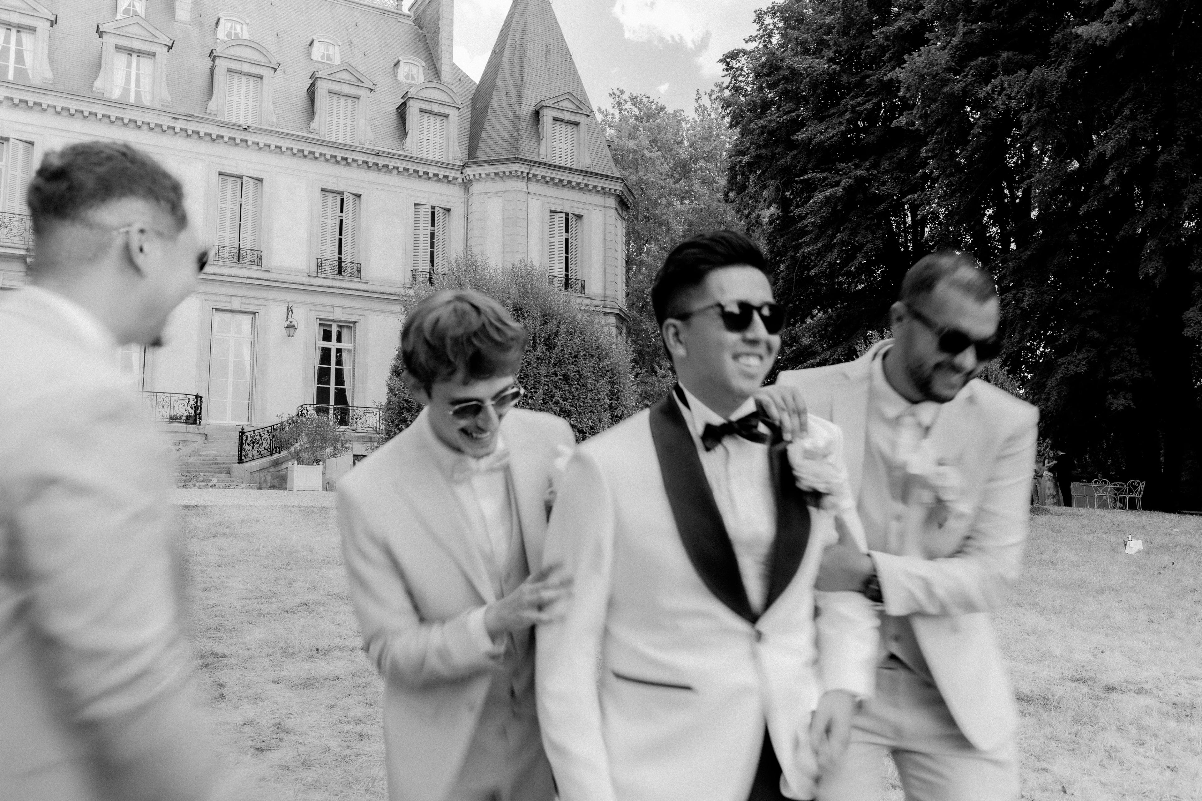 Wedding of Jacky & Anaïs — Château de Santeny — love story