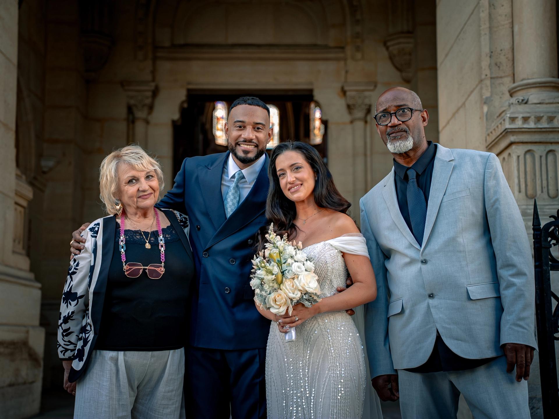Wedding of Loïc & Sandra — L’Orangerie de l’Orée du Bois — ceremonie