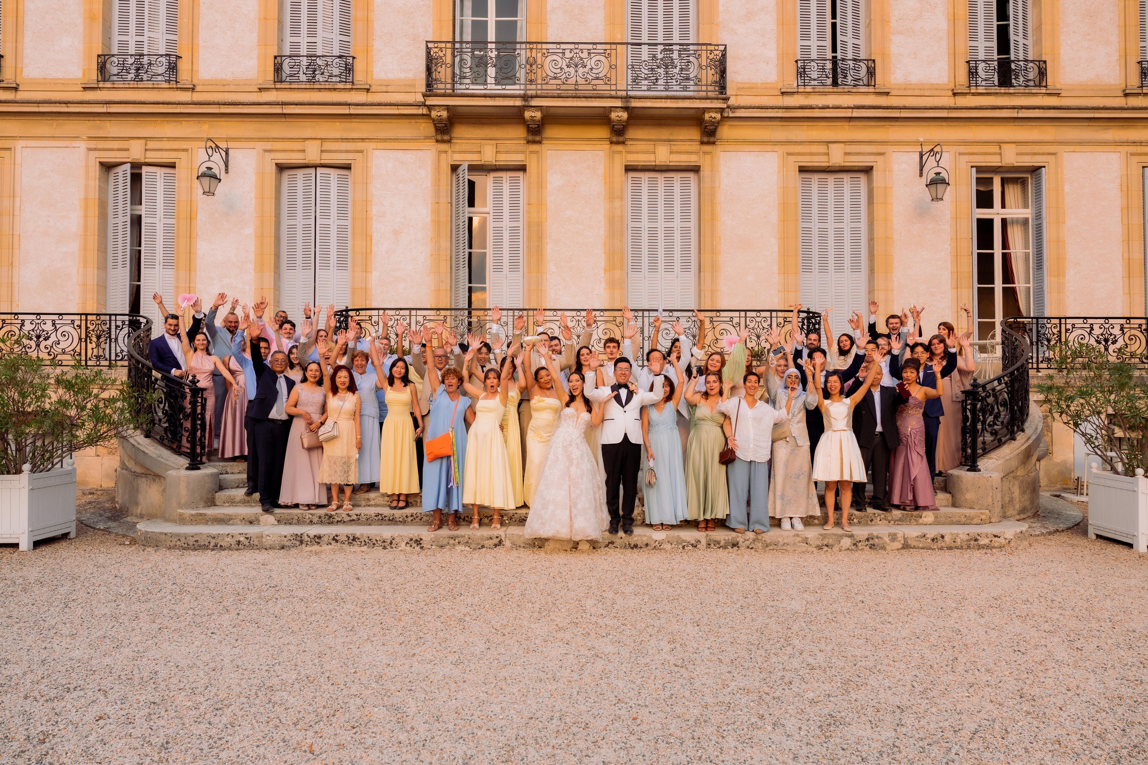 Wedding of Jacky & Anaïs — Château de Santeny — love story
