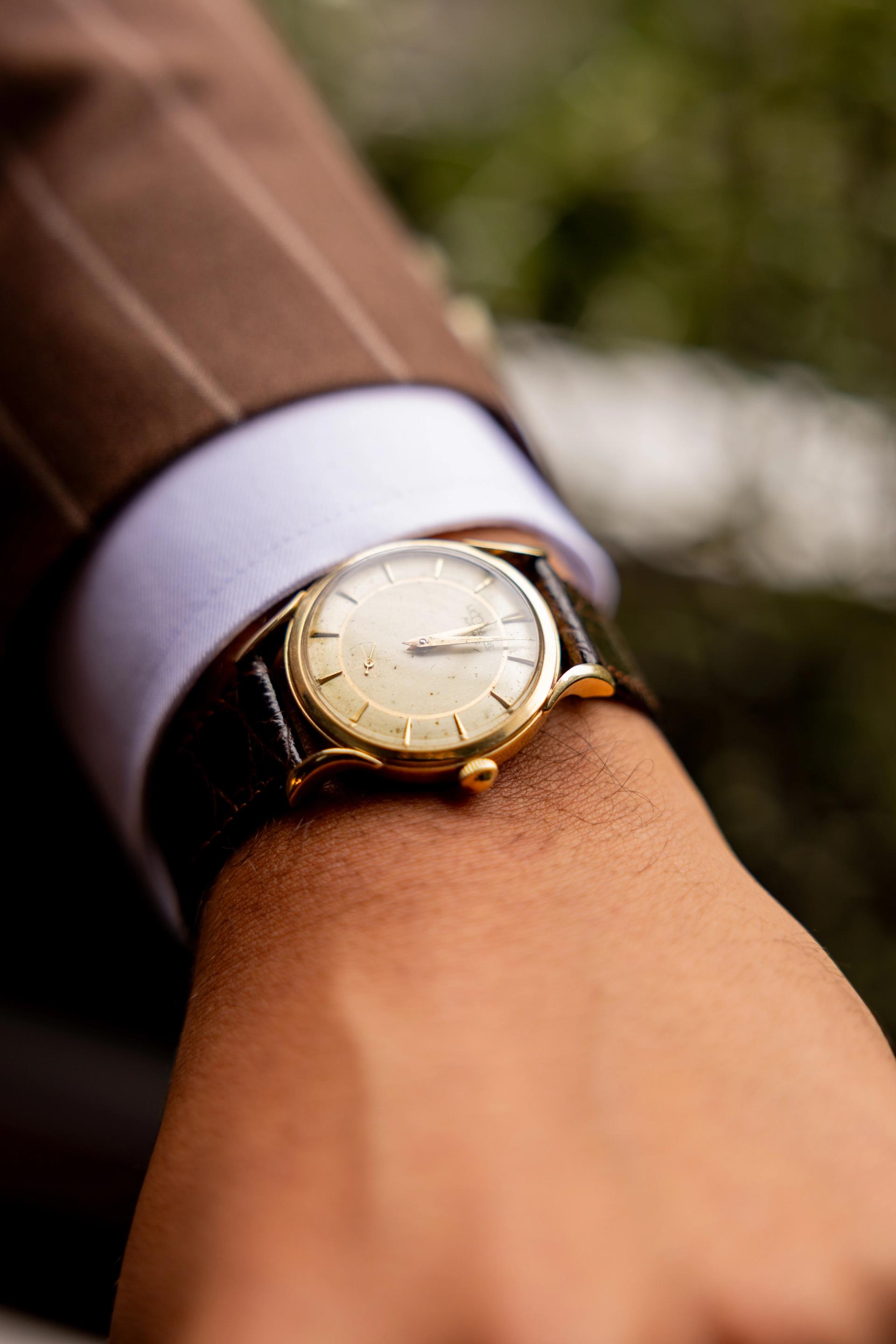 Montre de William en gros plan