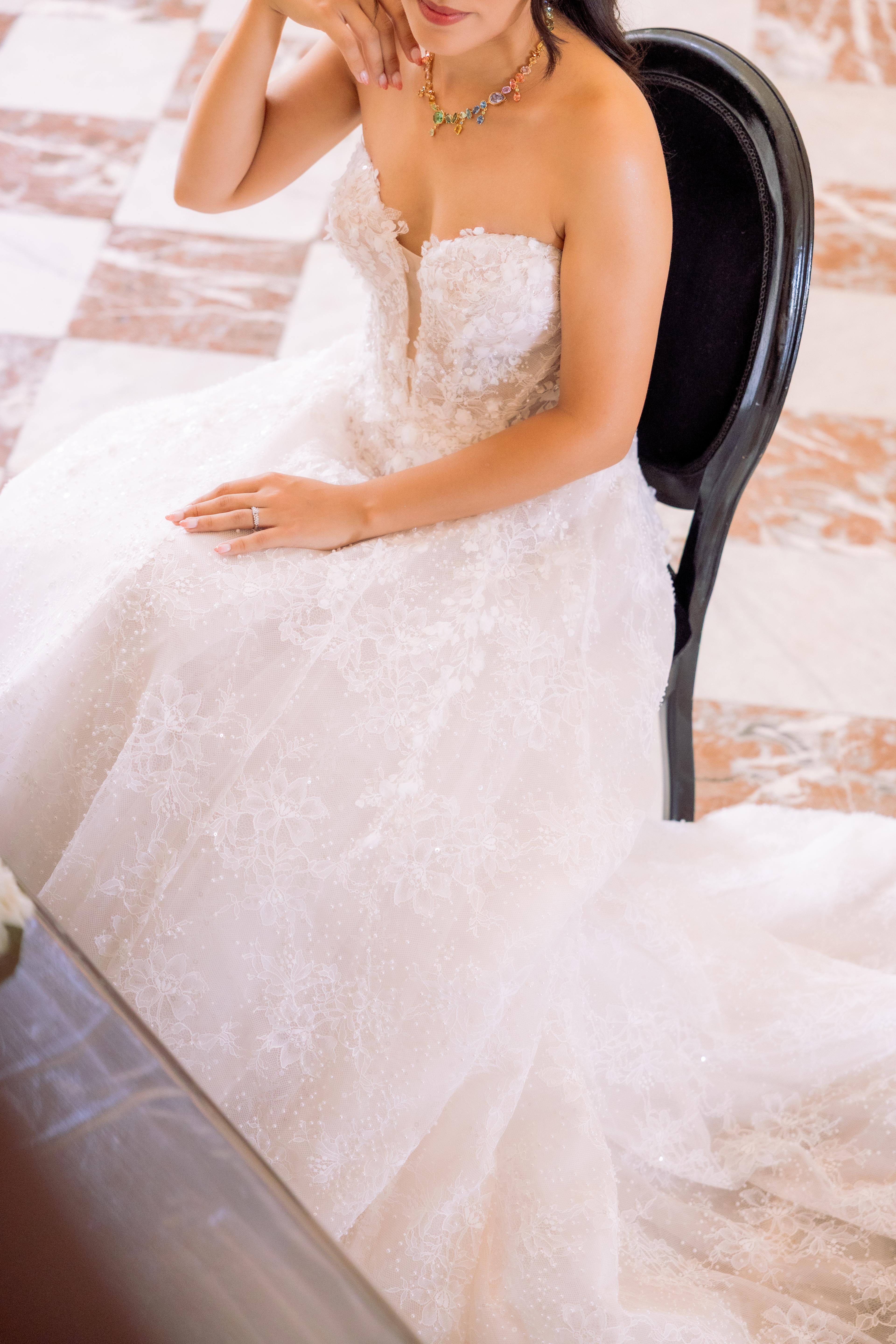 Wedding of Jacky & Anaïs — Château de Santeny — preparatif