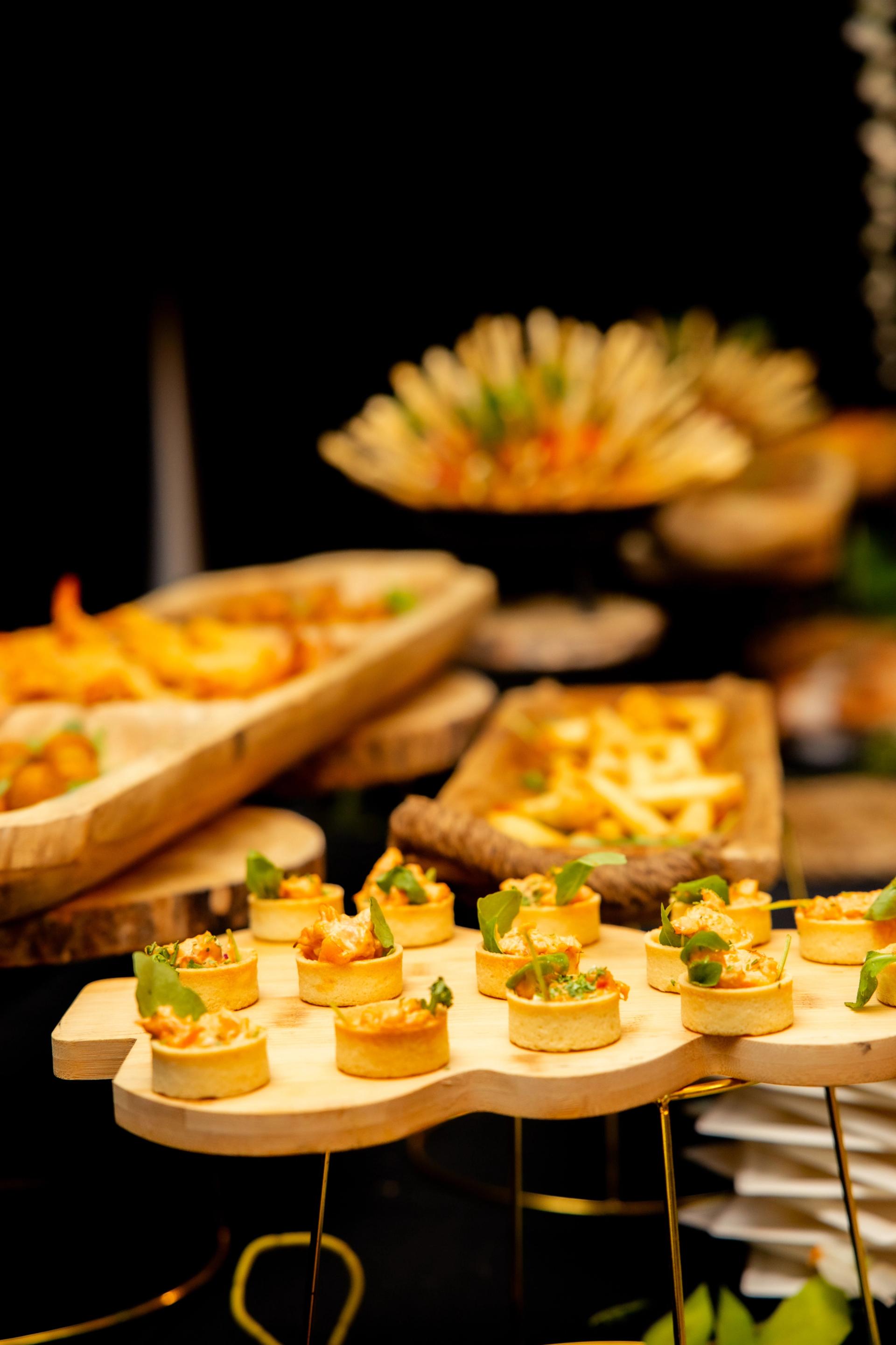 Assortiment de pâtisseries de la réception