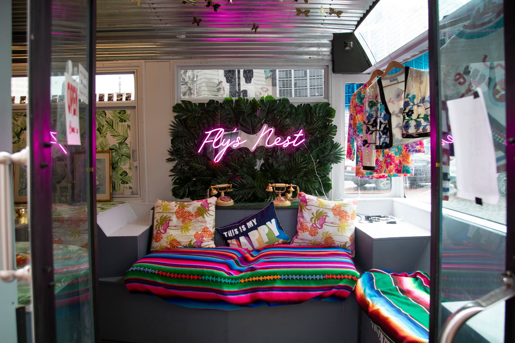 Inside PATTERN’s multi-purpose mobile pop-up shop