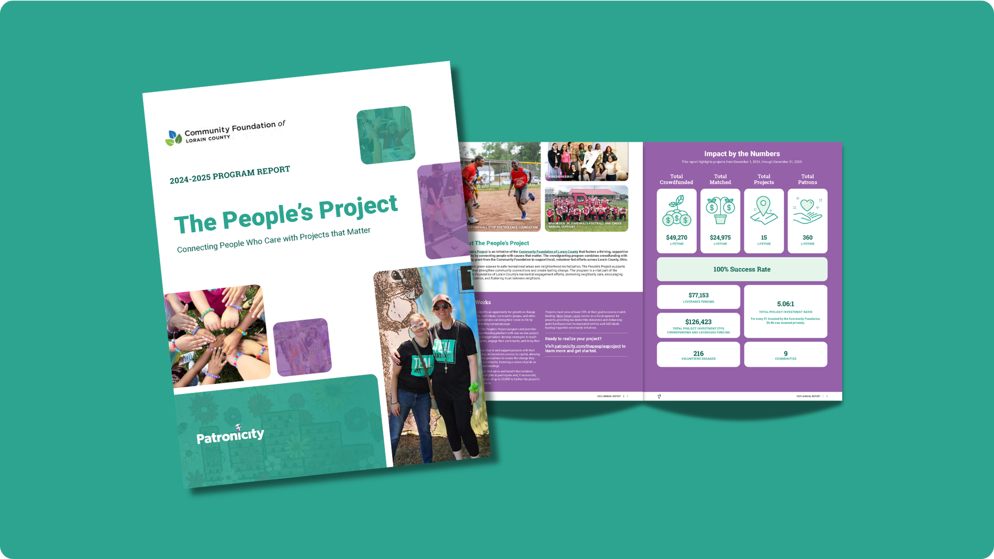The People's Project Annual Report excerpt. 