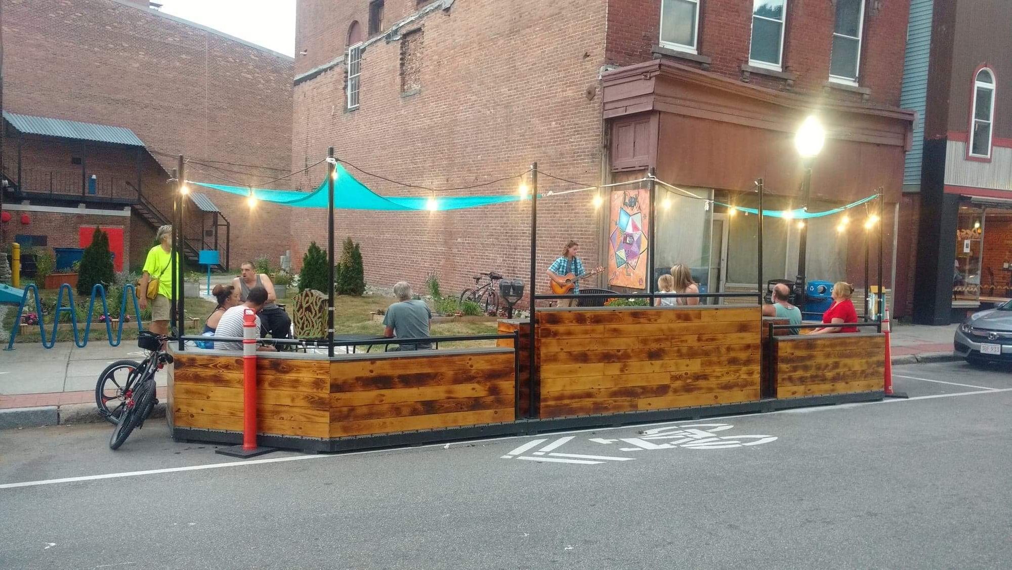 Eagle Street Initiative parklet