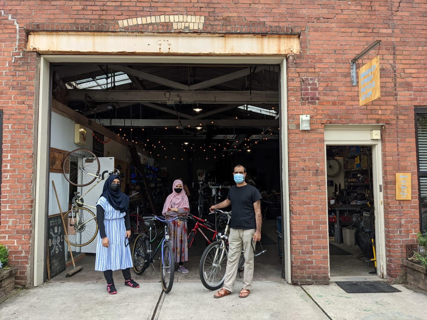 100 bikes for better access