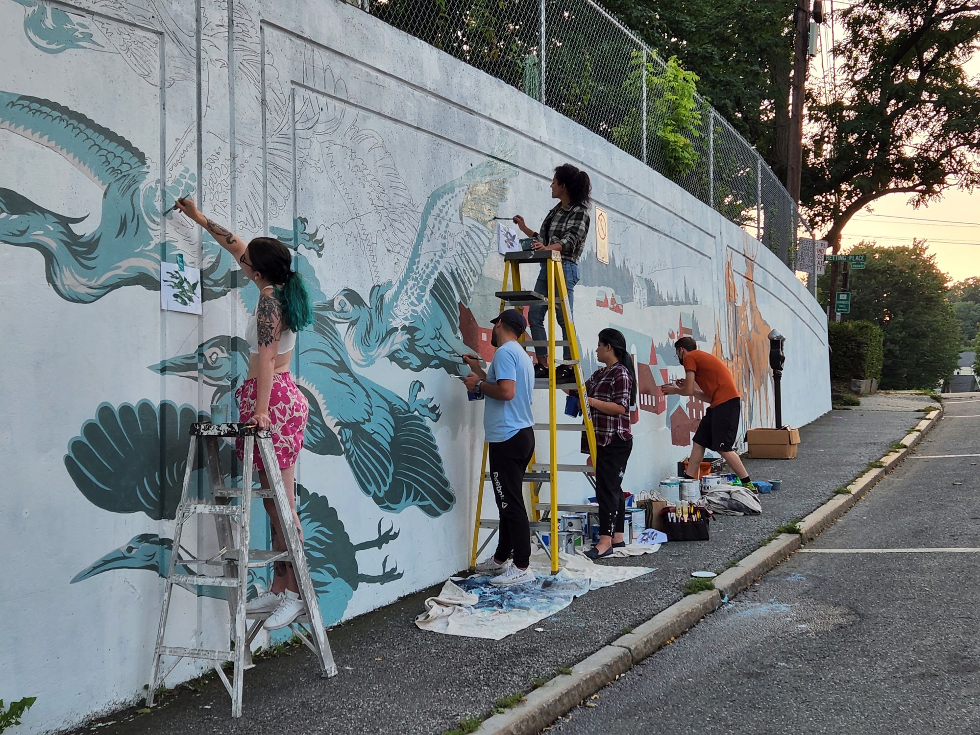 High Street Mural