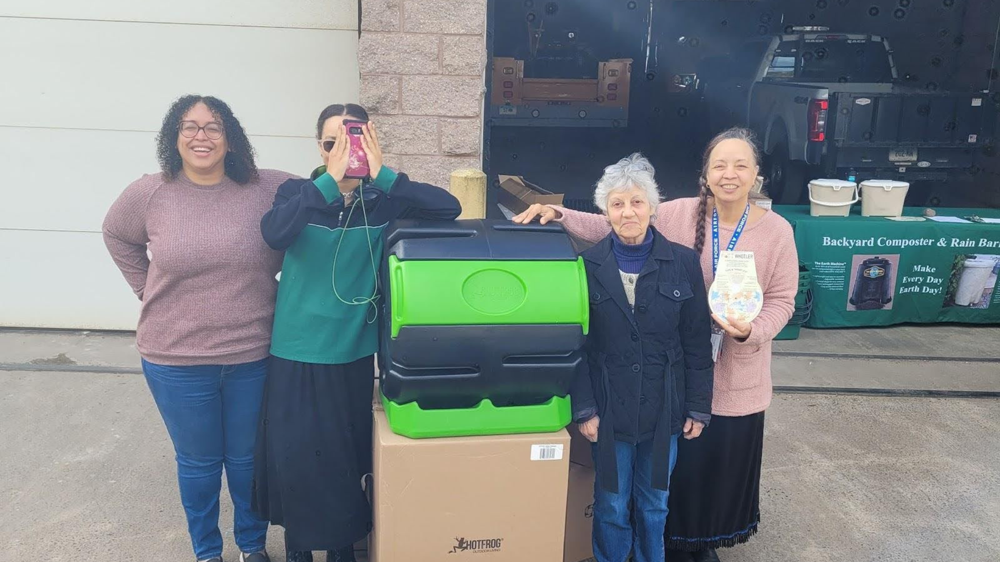 Participants of Cultivating Justice's EggUcation Series, cultivating BIPOC farmers.