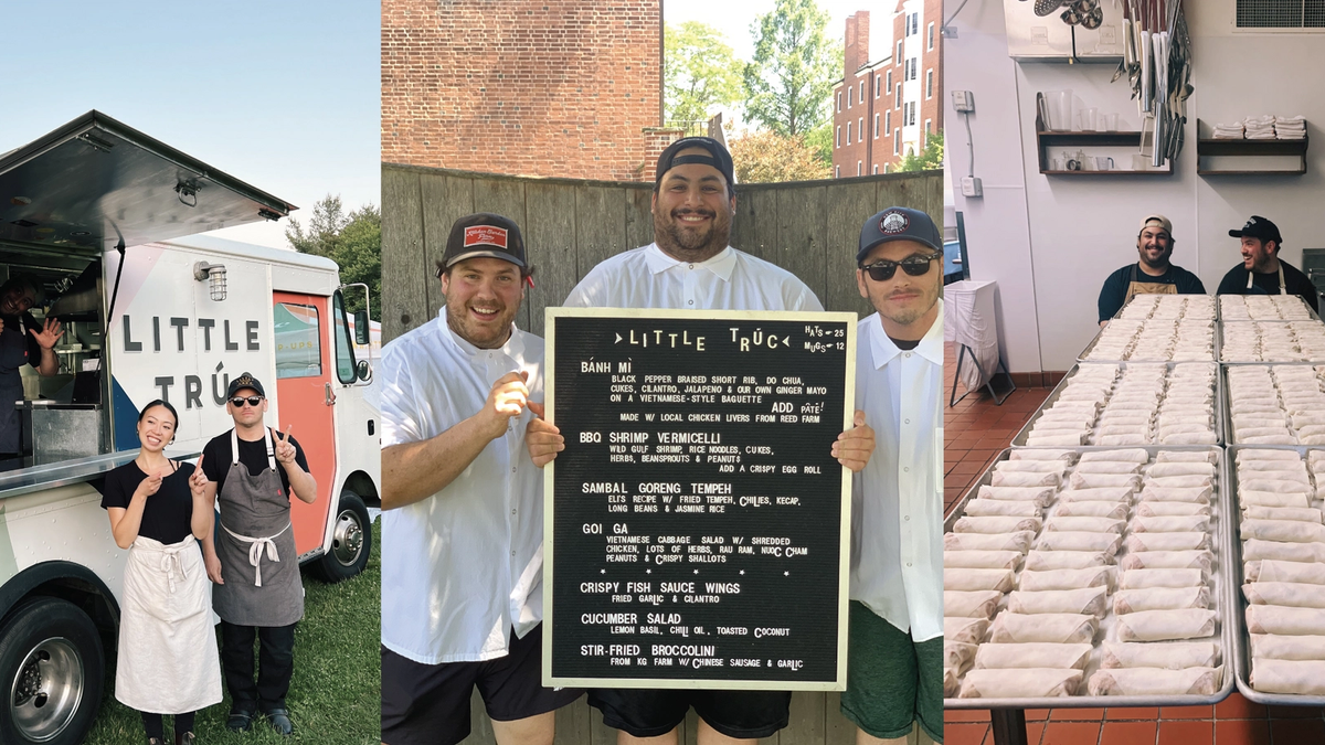 Little Truc, food truck small business in Massachusetts.