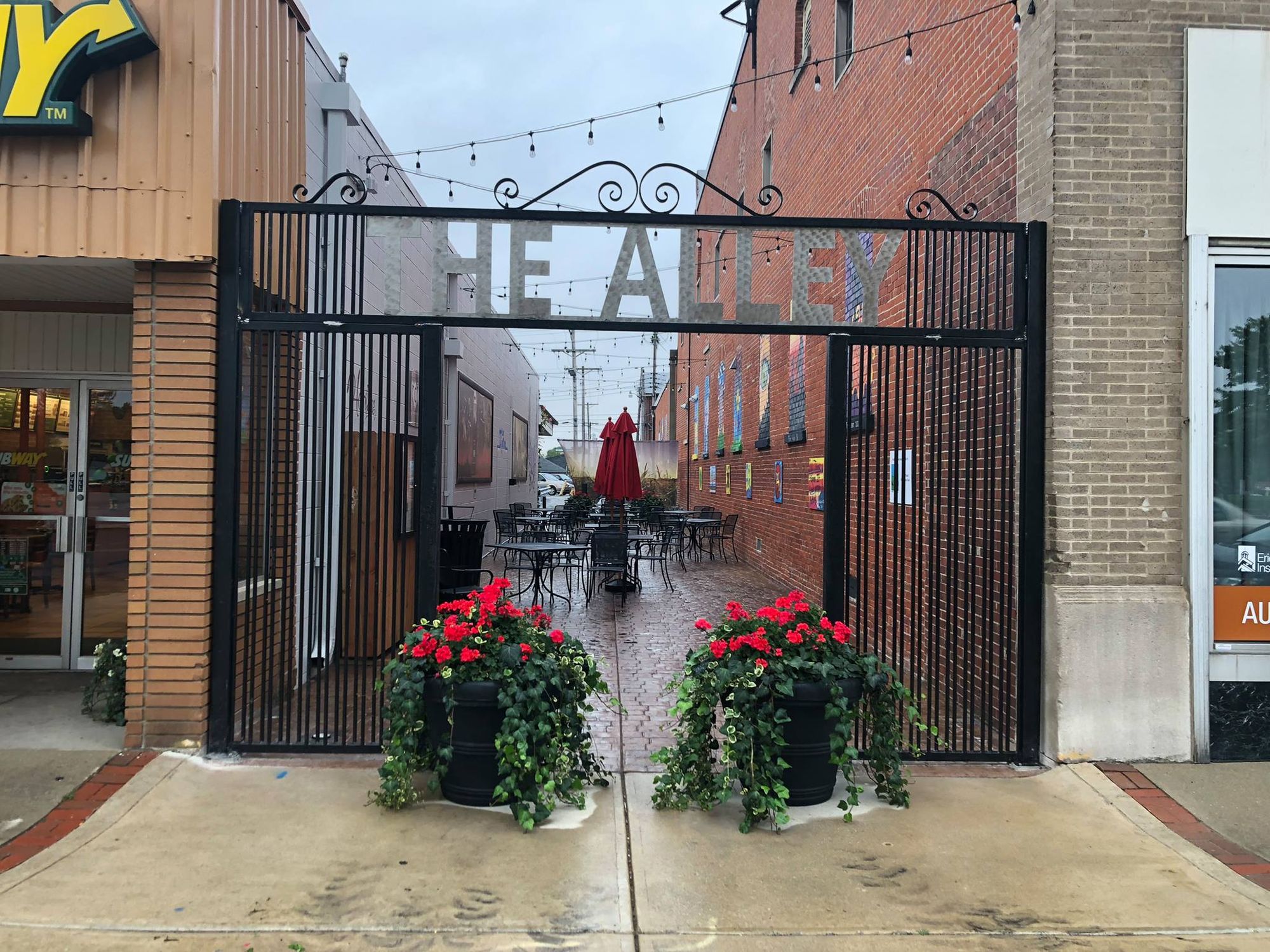 Tipton Alley in Tipton, Indiana