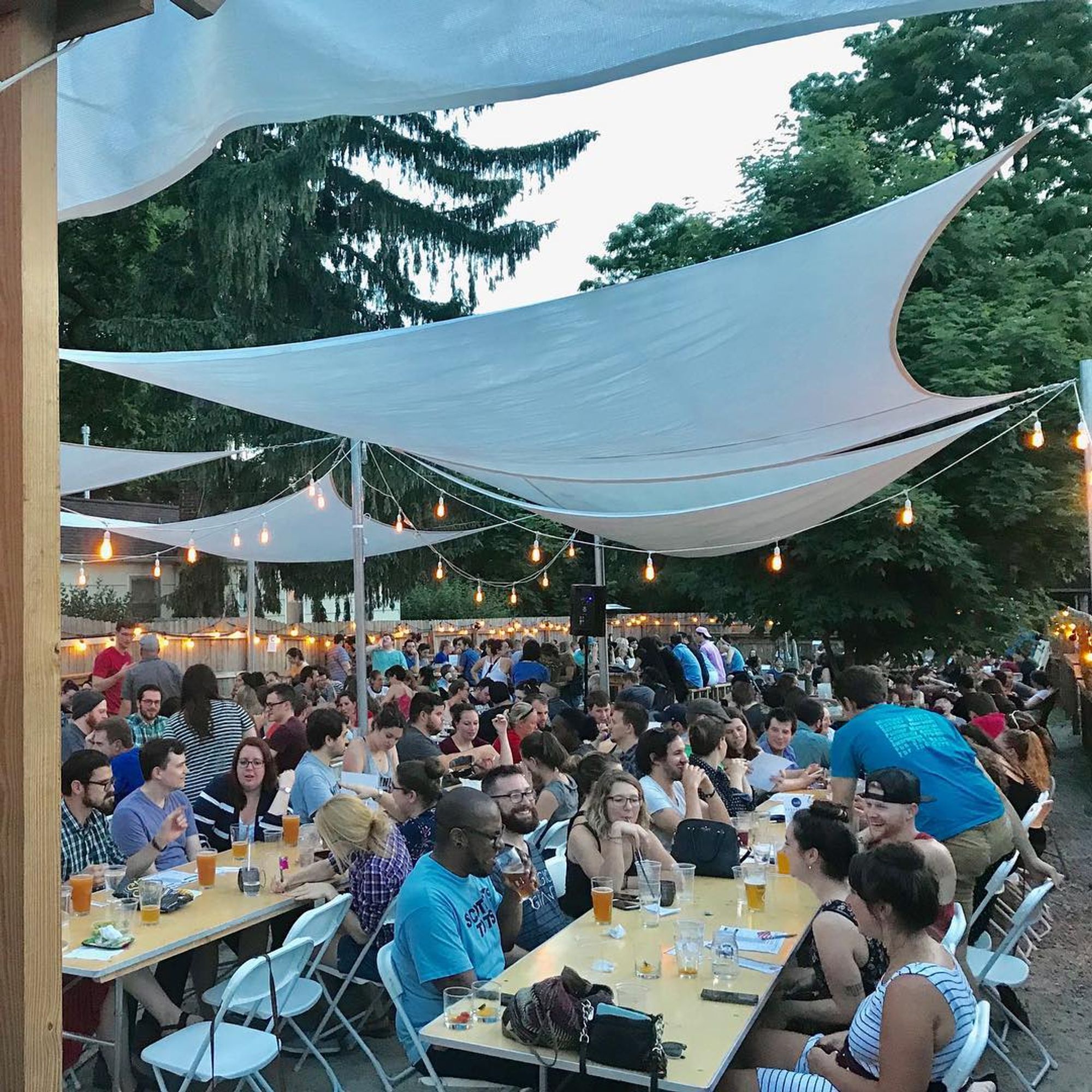 Cultivate Coffee & Tap House Outdoor Space