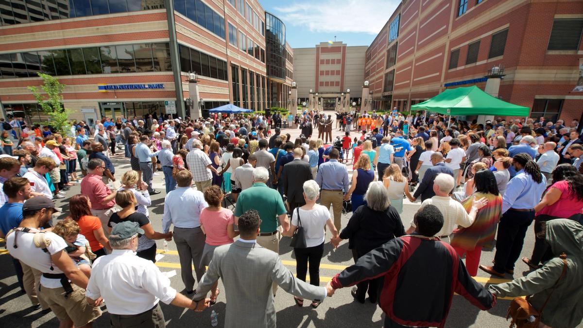 “Dr. Martin Luther King Jr. & Father Hesburgh Monument,” a CreatINg Places crowdgranting campaign from South Bend, Indiana.