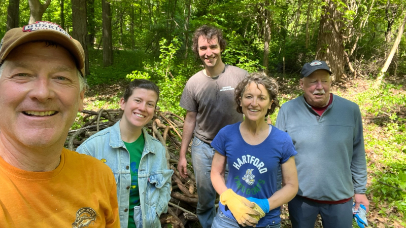 West Hartford Tree Project volunteers