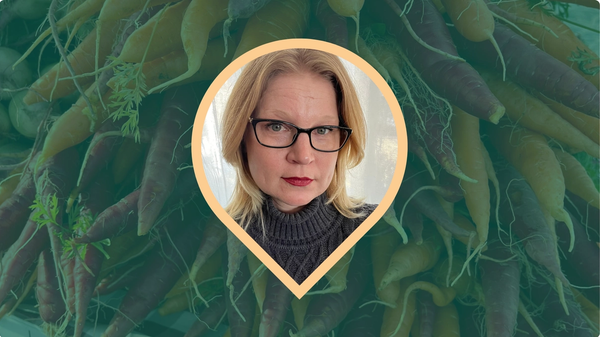 Betty Reece, Market Manager at the Ellington Farmers Market