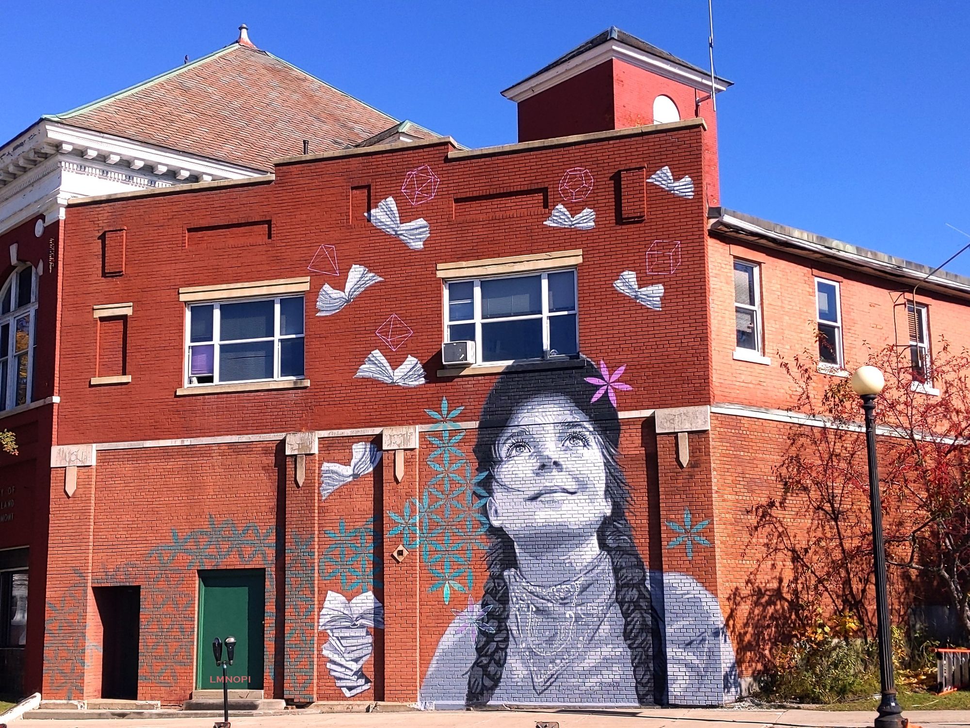 Rutland’s “Beginner’s Mind” mural, which was made possible through a Better Places grant.
