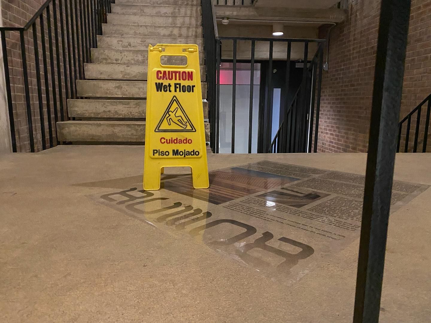 Rumor Wet Floor Intervention