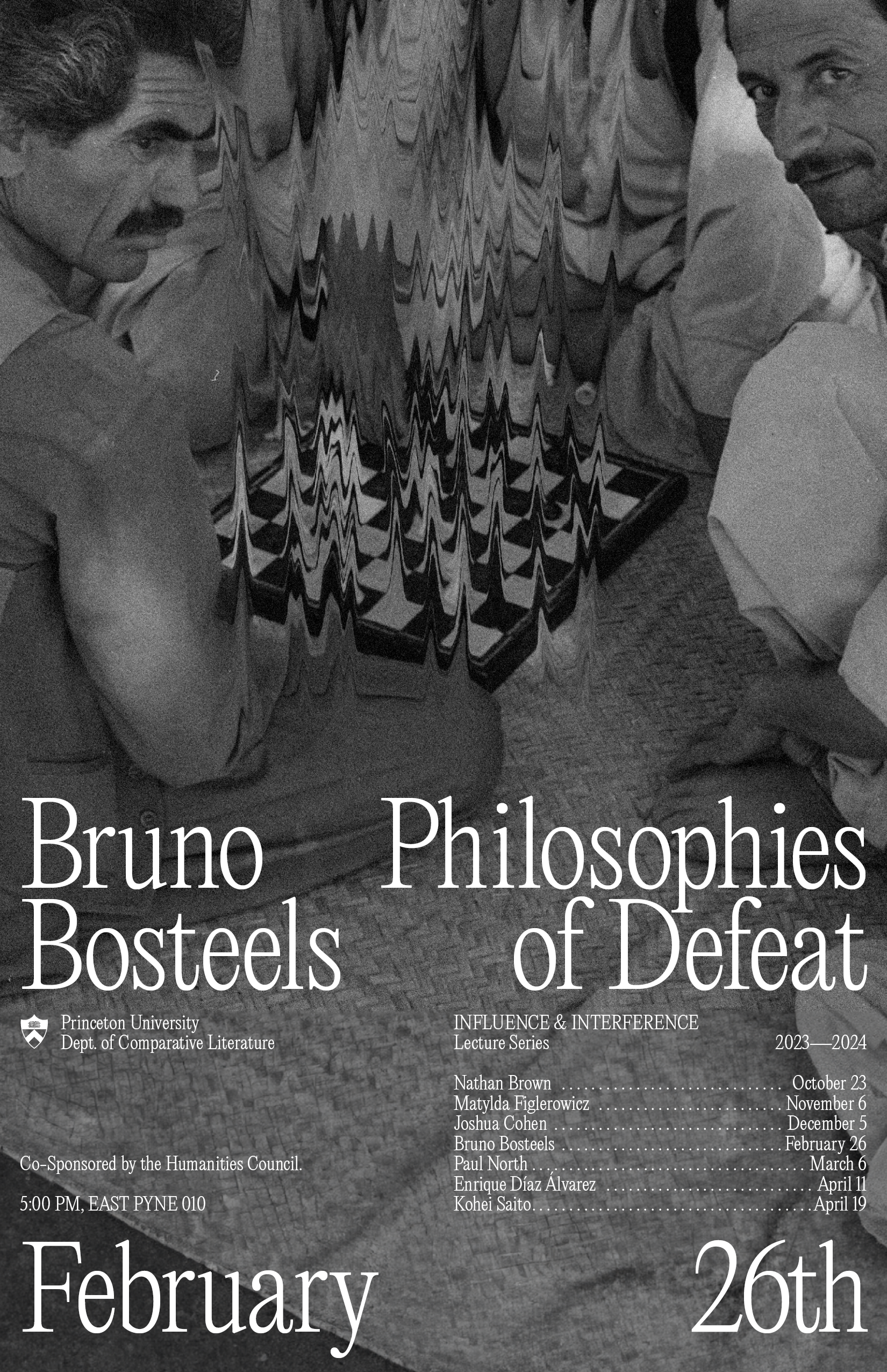 Bruno Bosteels Poster
