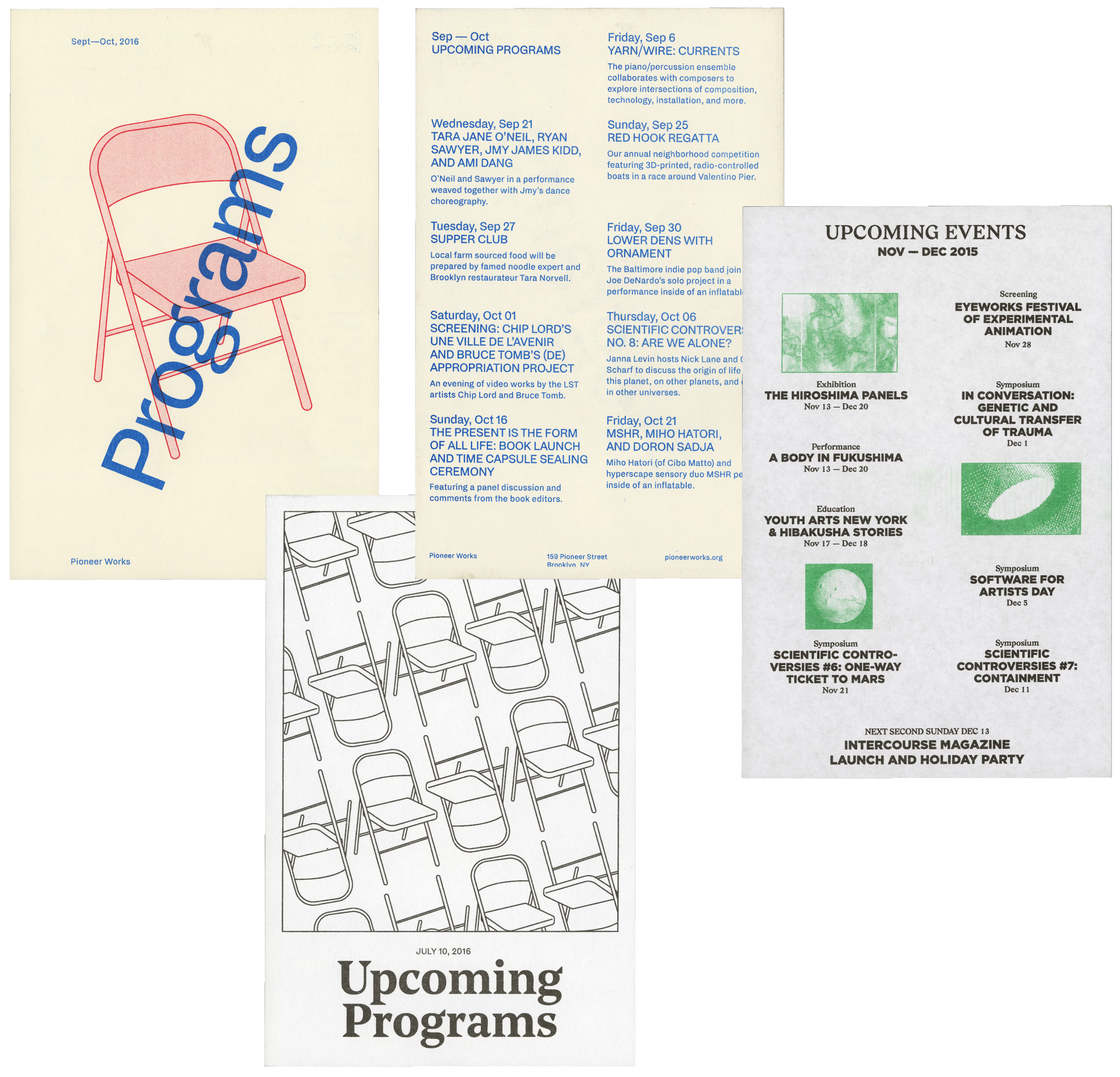 PW Programming Brochures