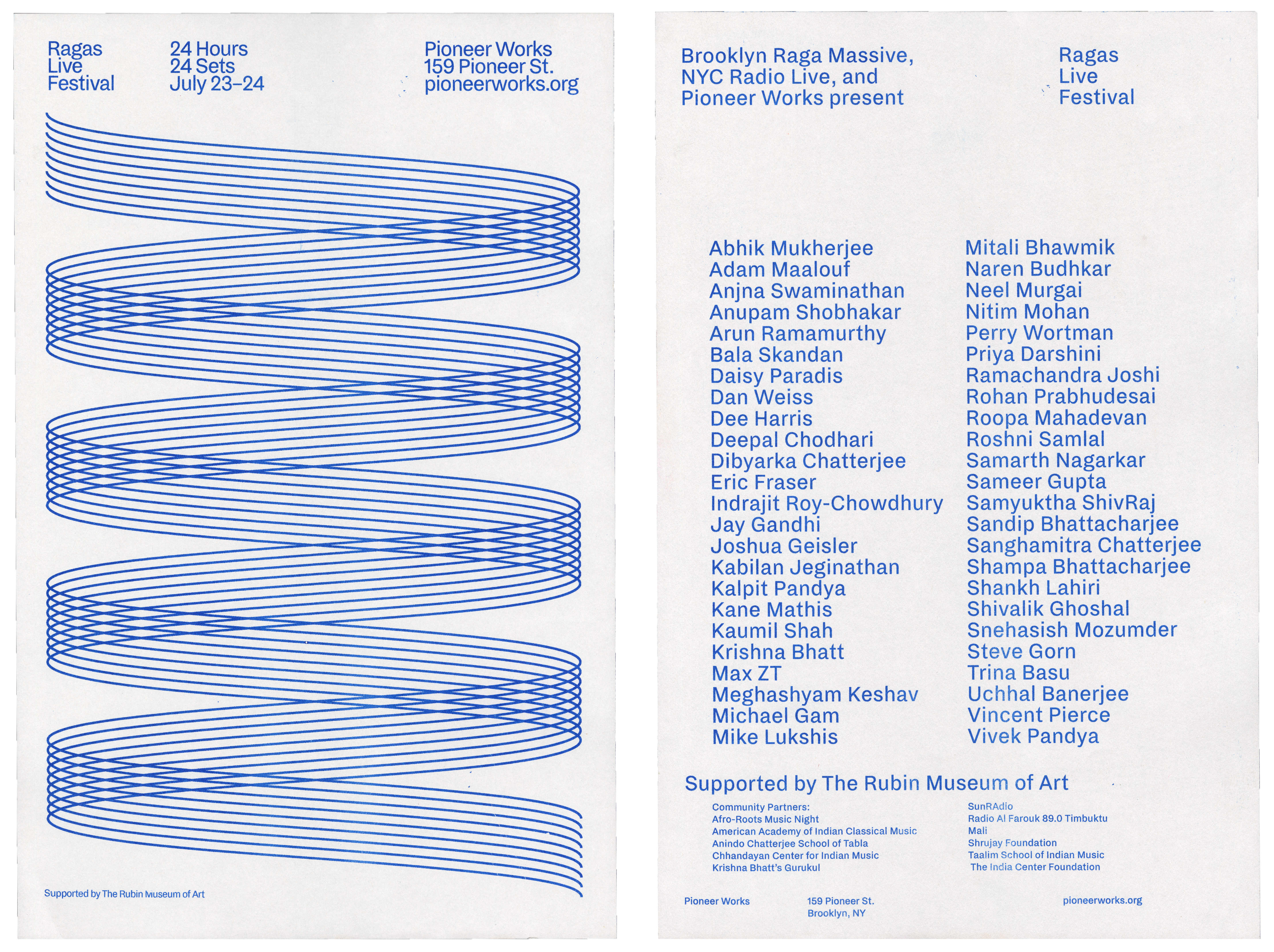 Ragas Live Festival Poster