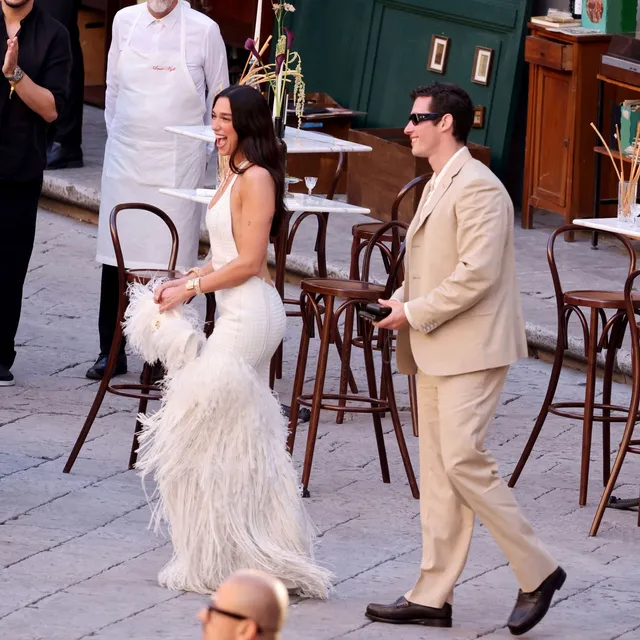 A breakdown of Dua Lipa's wedding looks that broke the internet