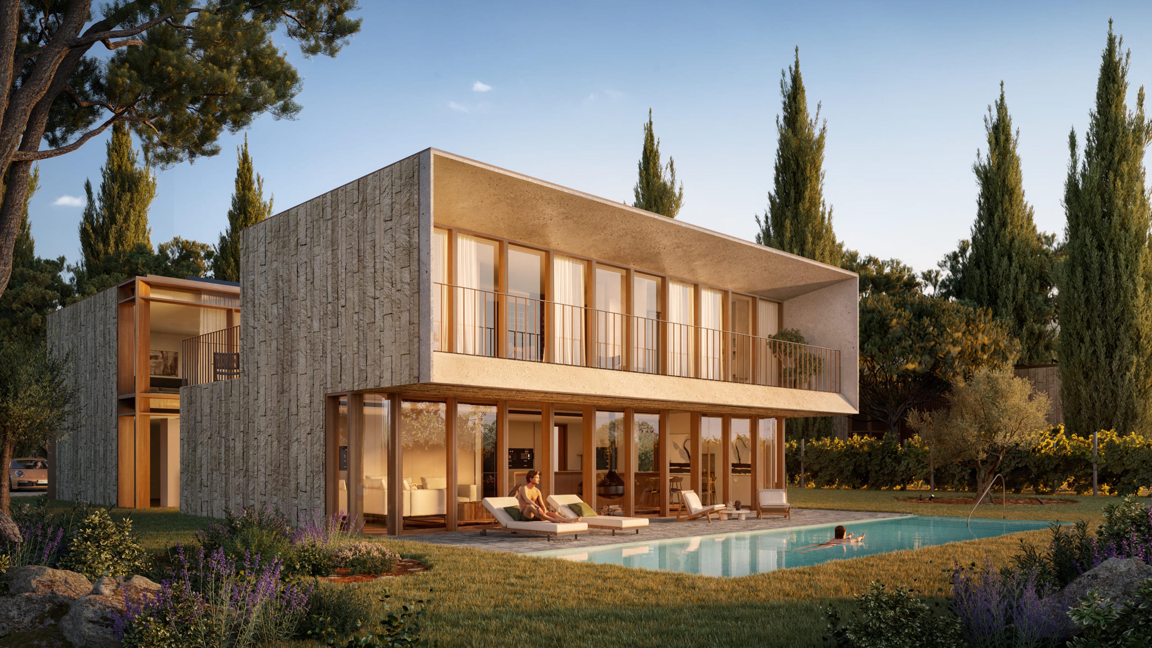 Exterior render, BaleLand Project