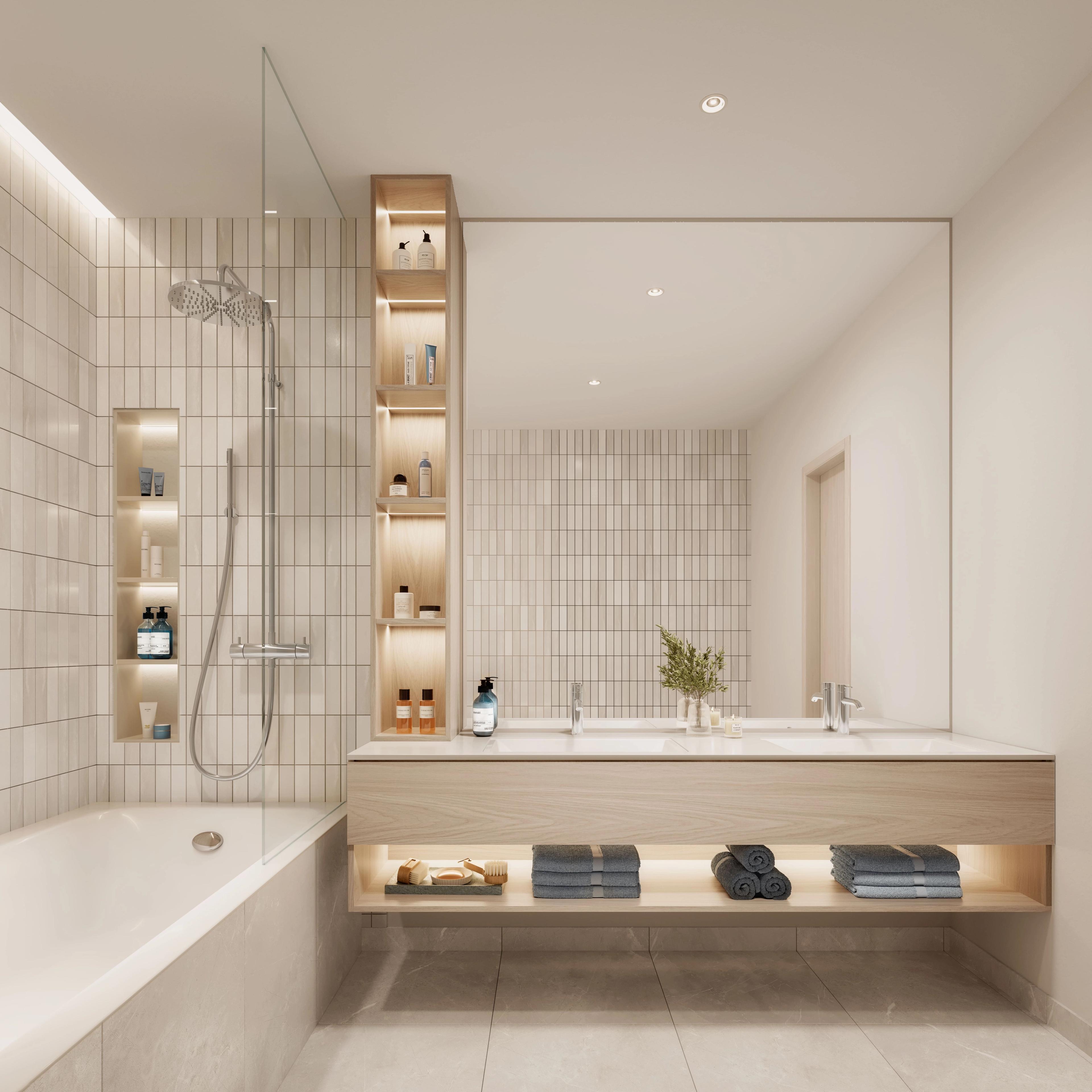Bathroom render, Maryam
