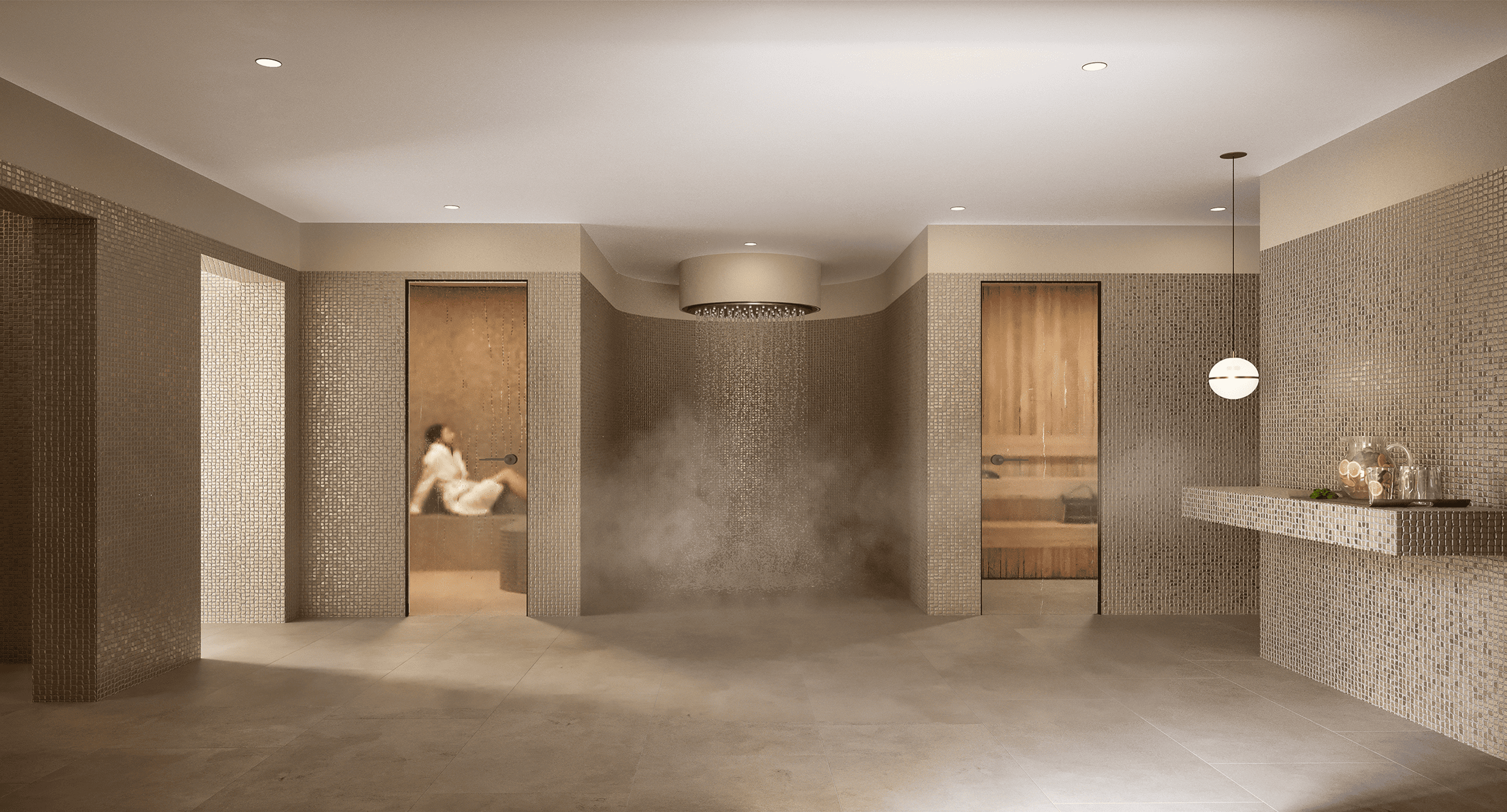 Sauna render, Menegetti