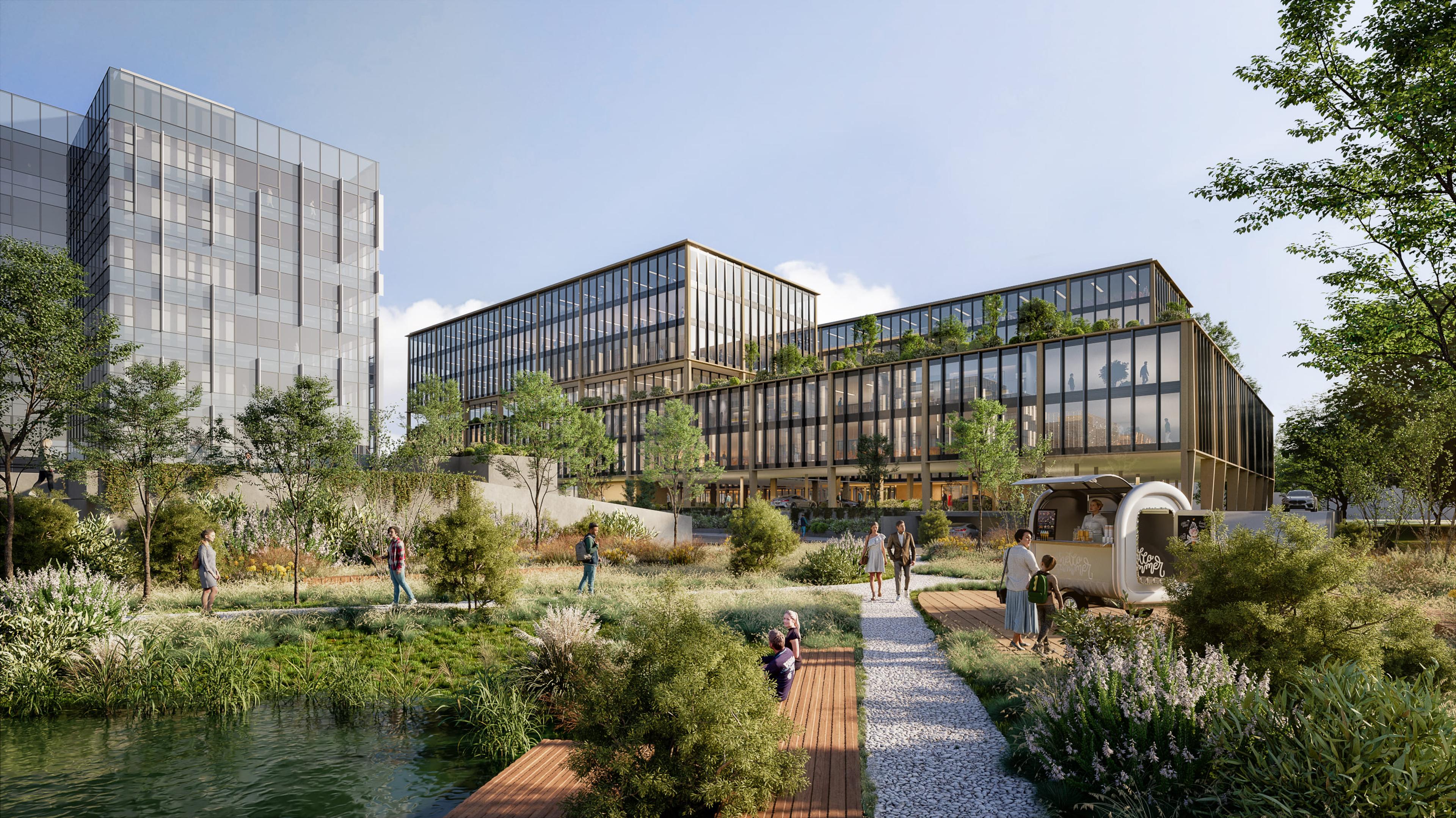 Exterior render, sixth view, Matrix Project