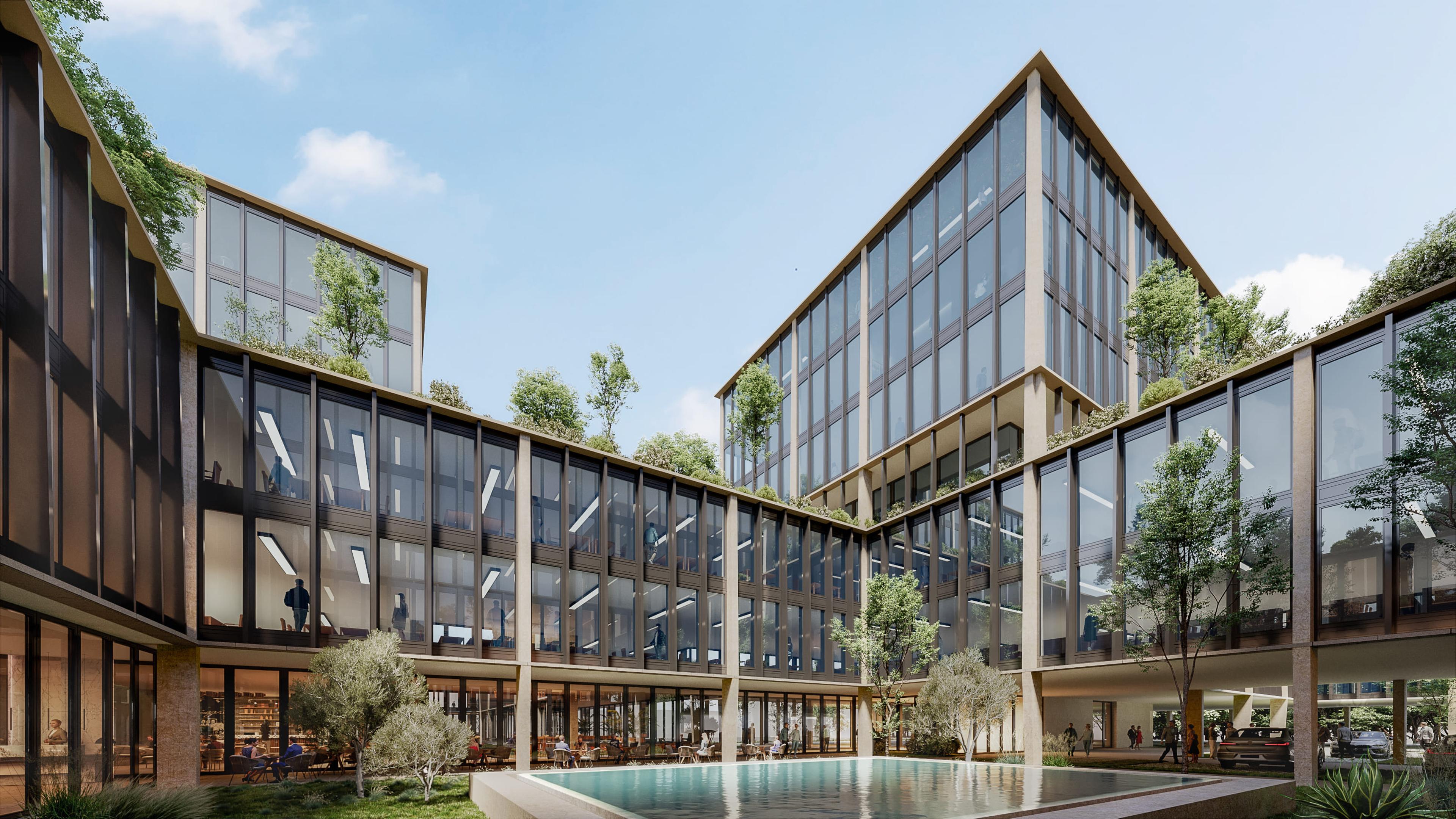 Exterior render, fifth view, Matrix Project